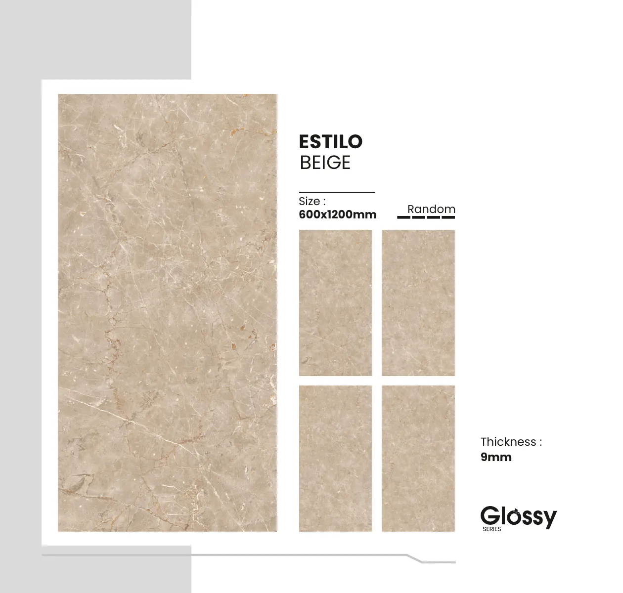 Glossy Series Catalogue - Design 63 - 600x1200mm Glossy