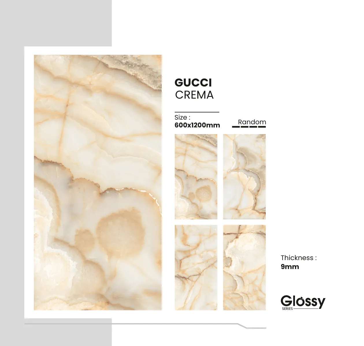 Glossy Series Catalogue - Design 77 - 600x1200mm Glossy