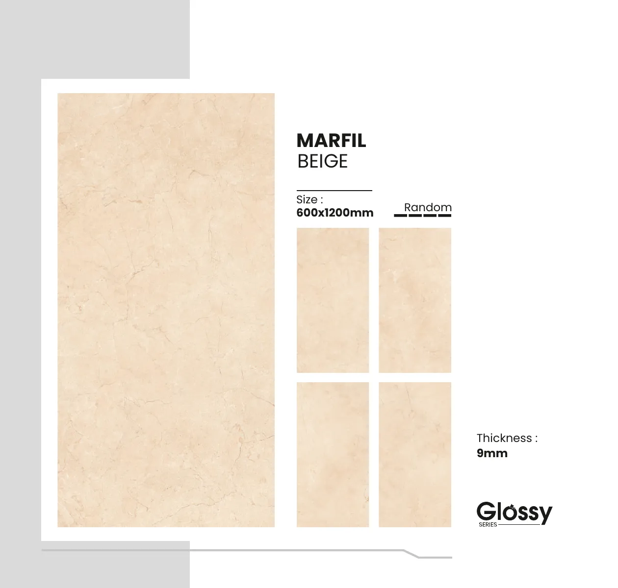 Glossy Series Catalogue - Design 97 - 600x1200mm Glossy