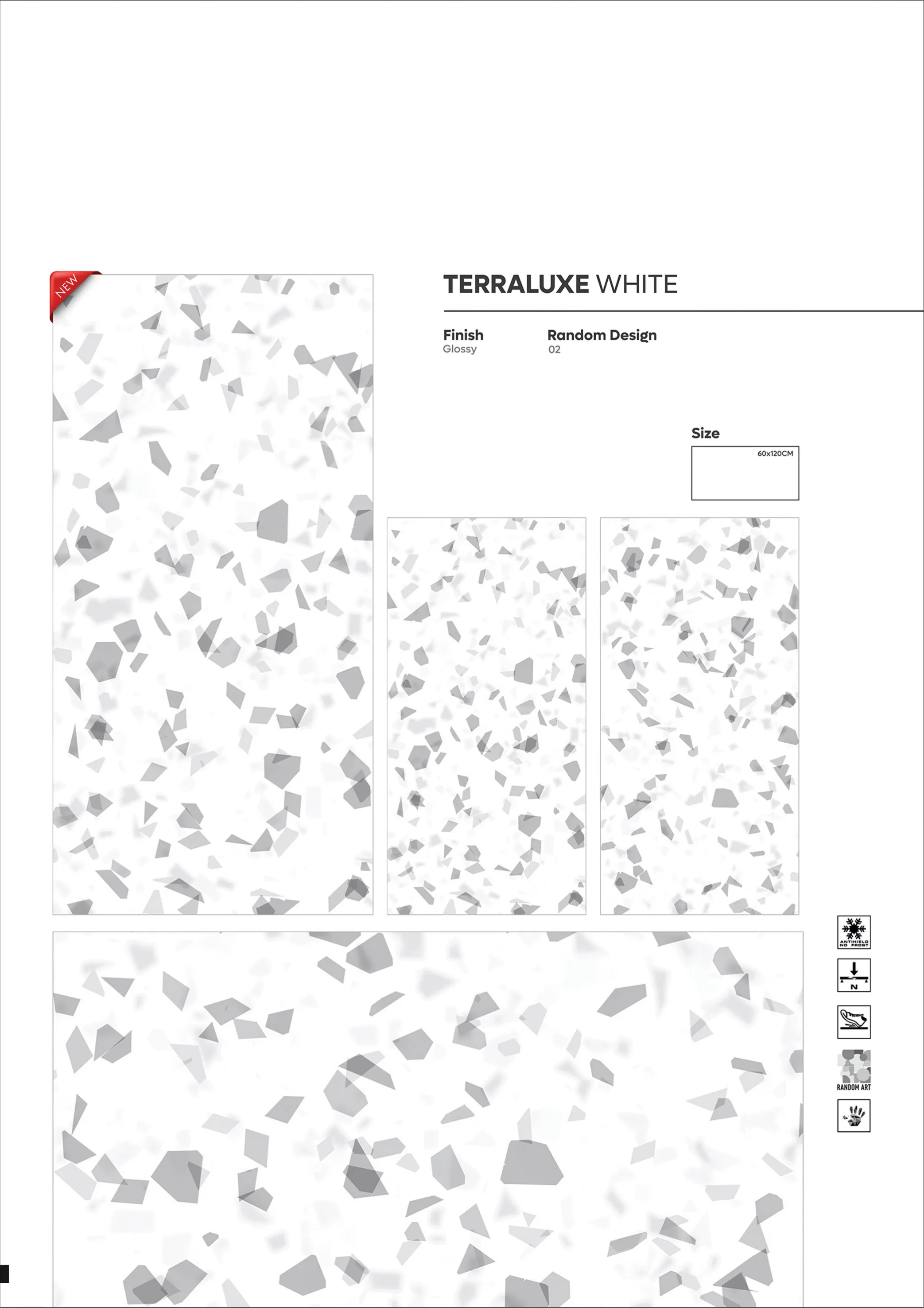 GLOSSY VOL 1 - Design 3 - 600x1200mm Glossy