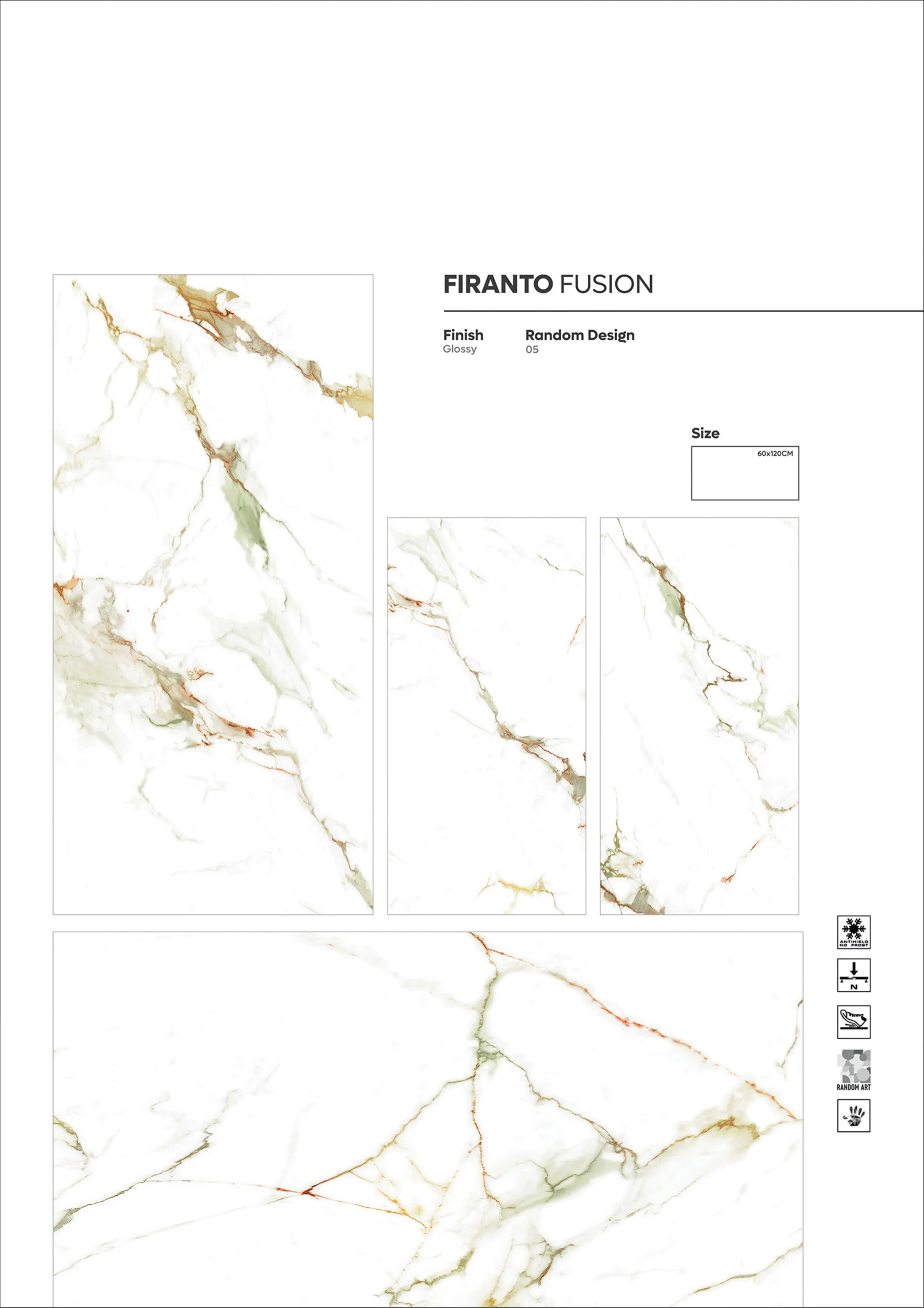 GLOSSY VOL 1 - Design 5 - 600x1200mm Glossy