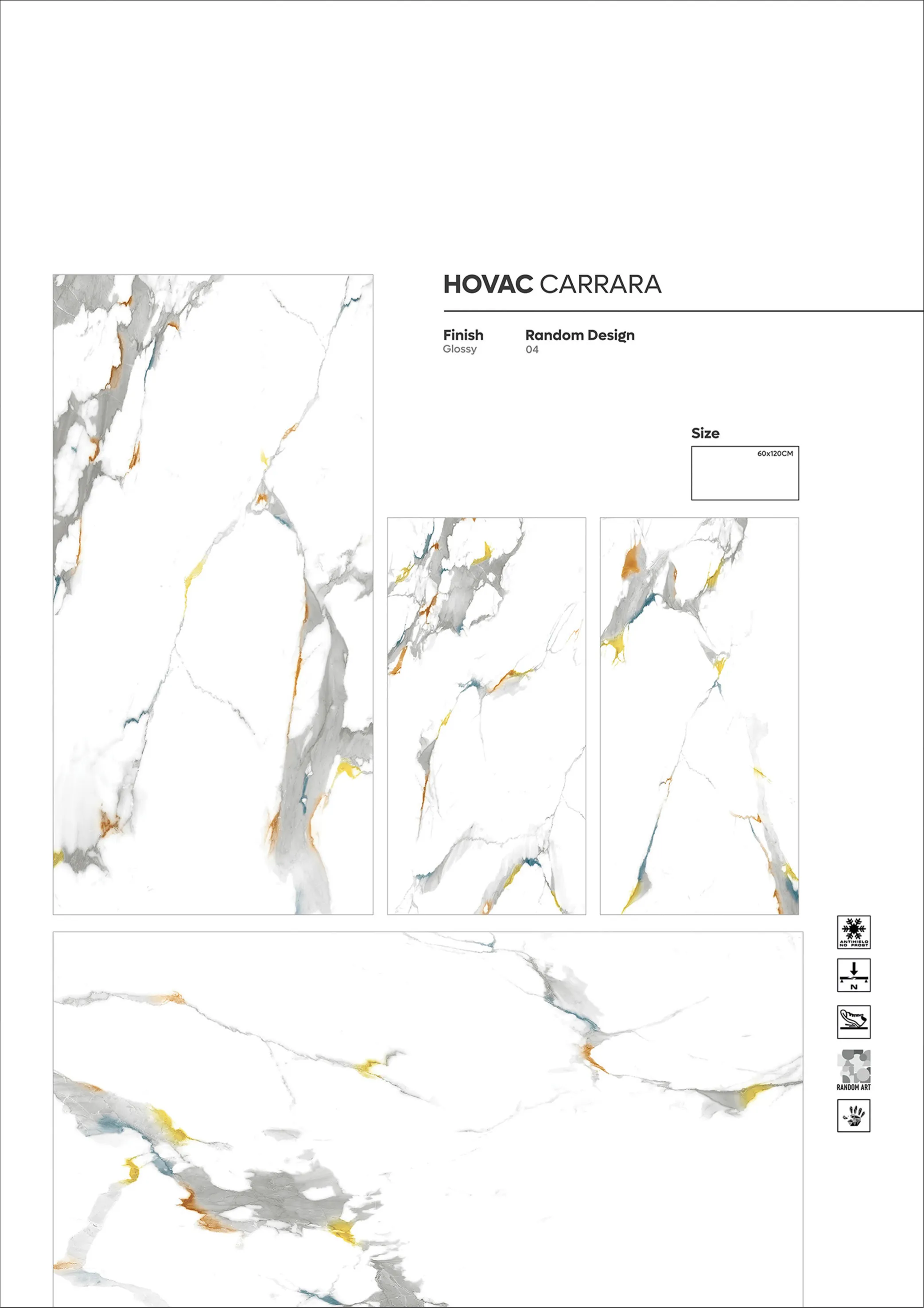 GLOSSY VOL 1 - Design 6 - 600x1200mm Glossy