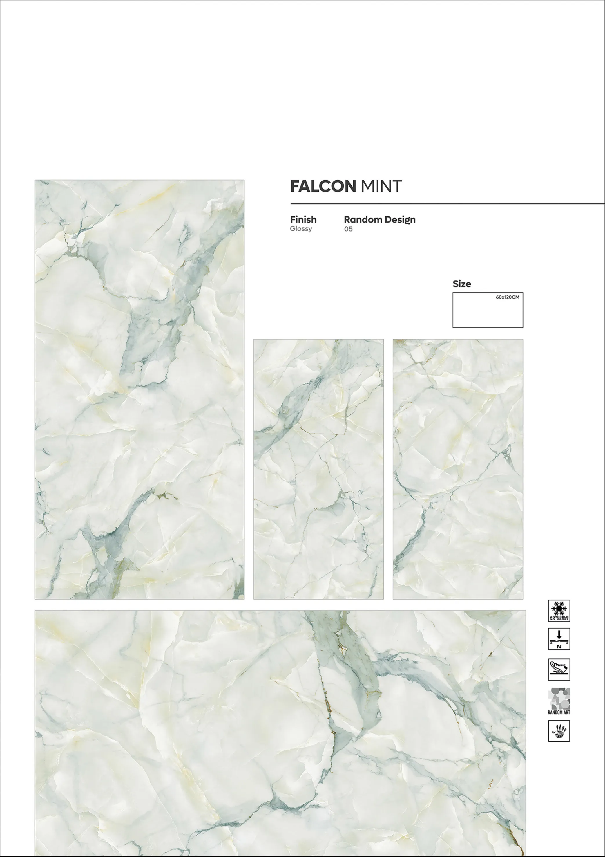 GLOSSY VOL 1 - Design 10 - 600x1200mm Glossy