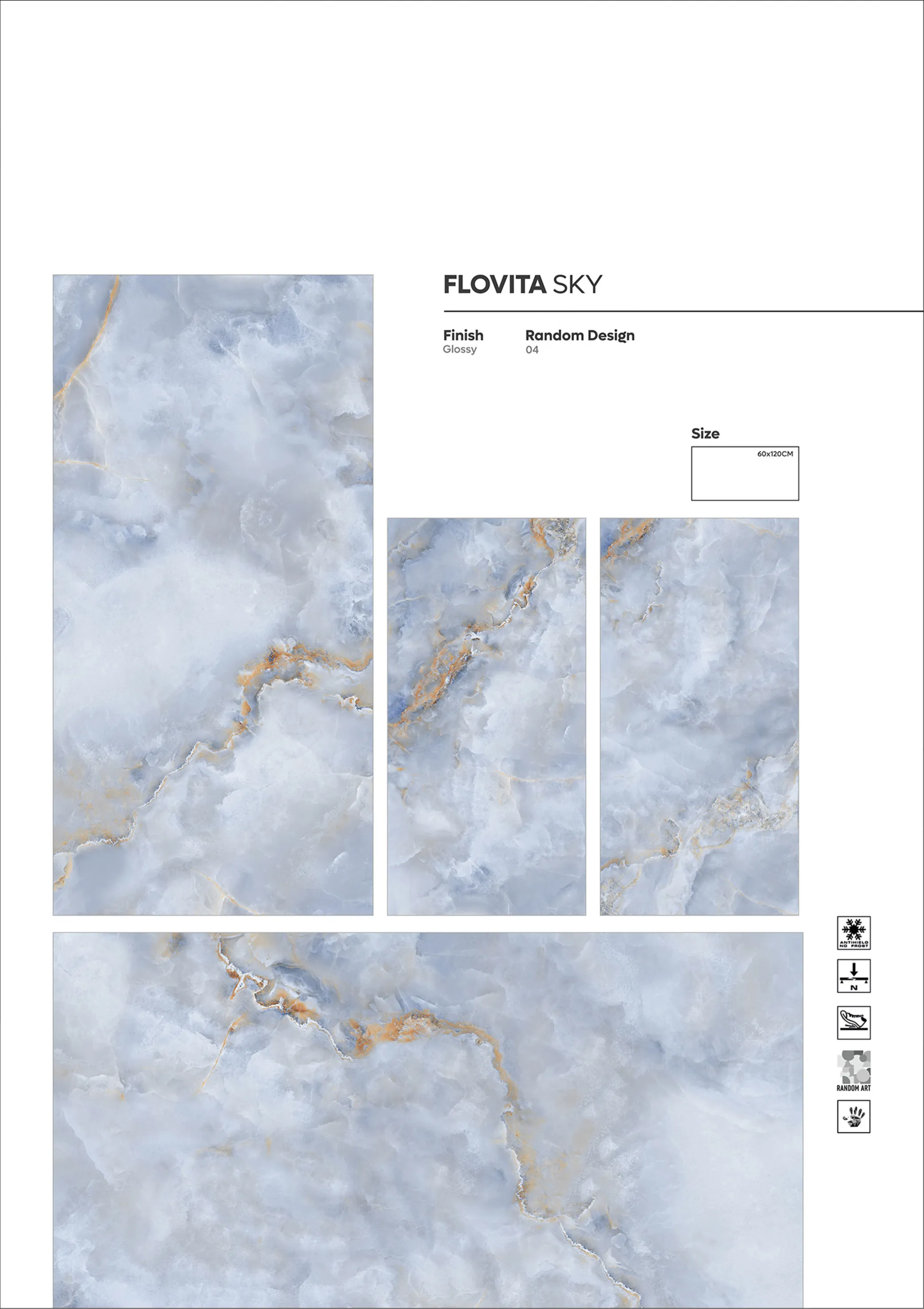 GLOSSY VOL 1 - Design 12 - 600x1200mm Glossy