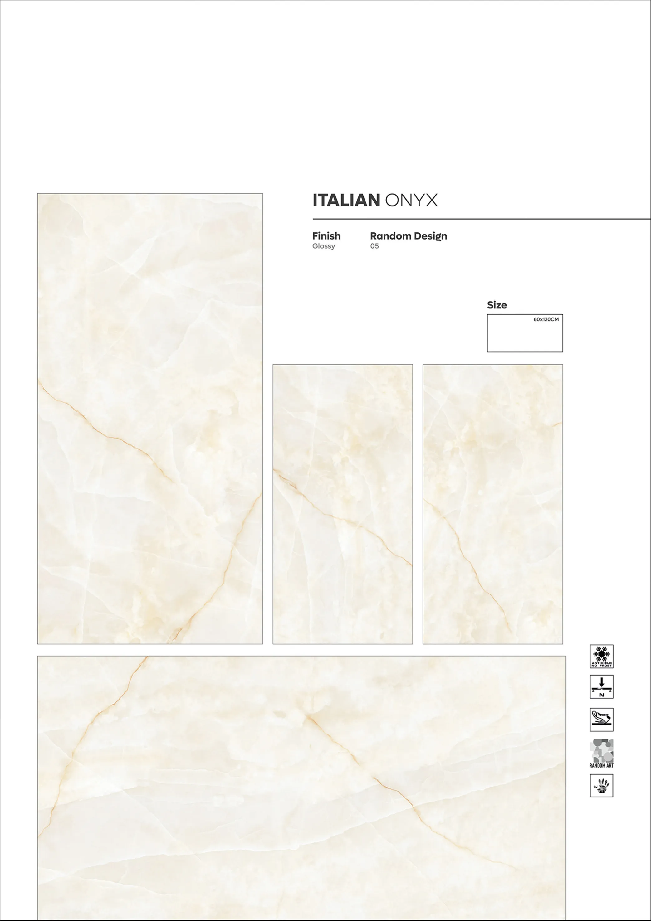 GLOSSY VOL 1 - Design 17 - 600x1200mm Glossy
