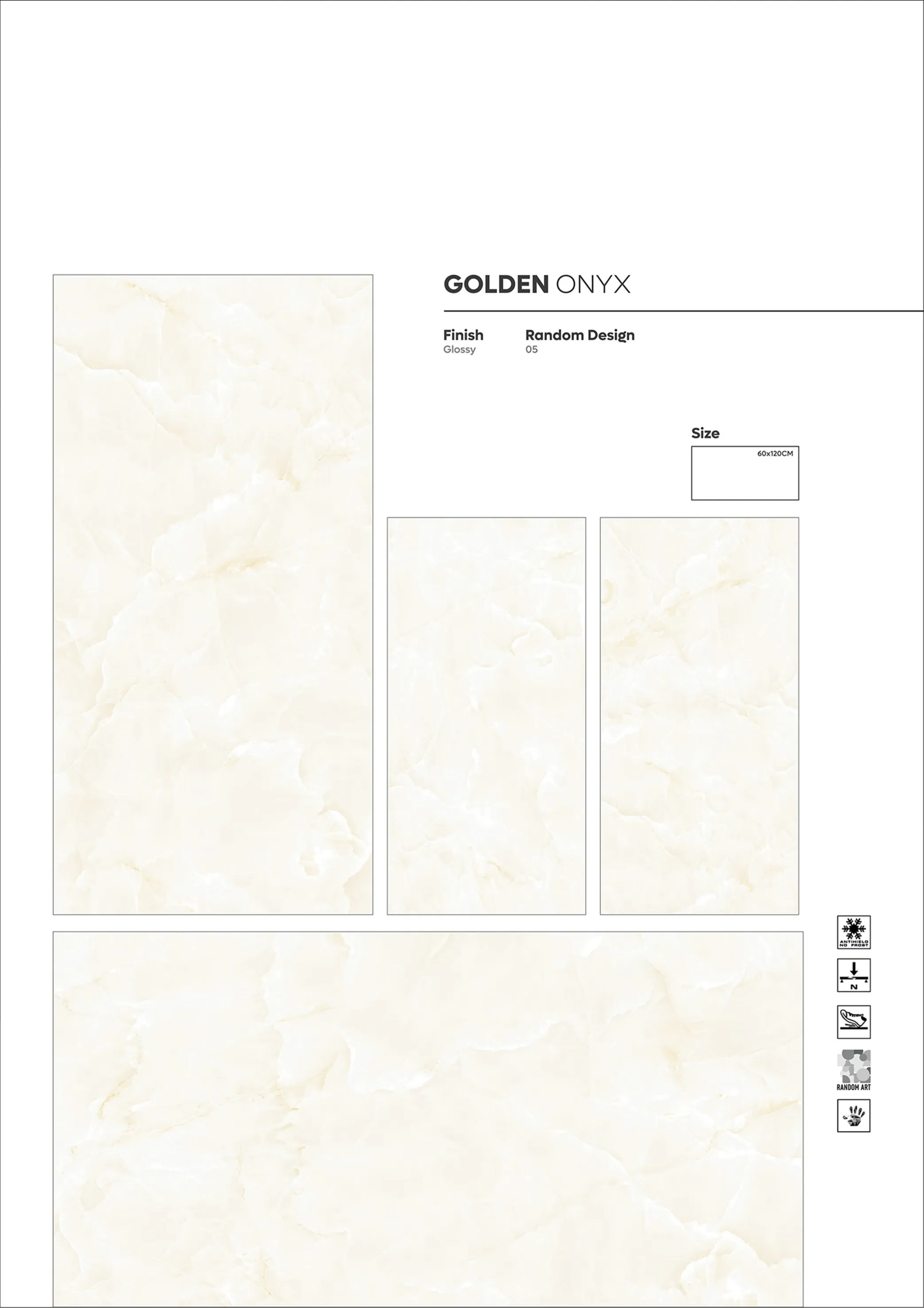 GLOSSY VOL 1 - Design 18 - 600x1200mm Glossy