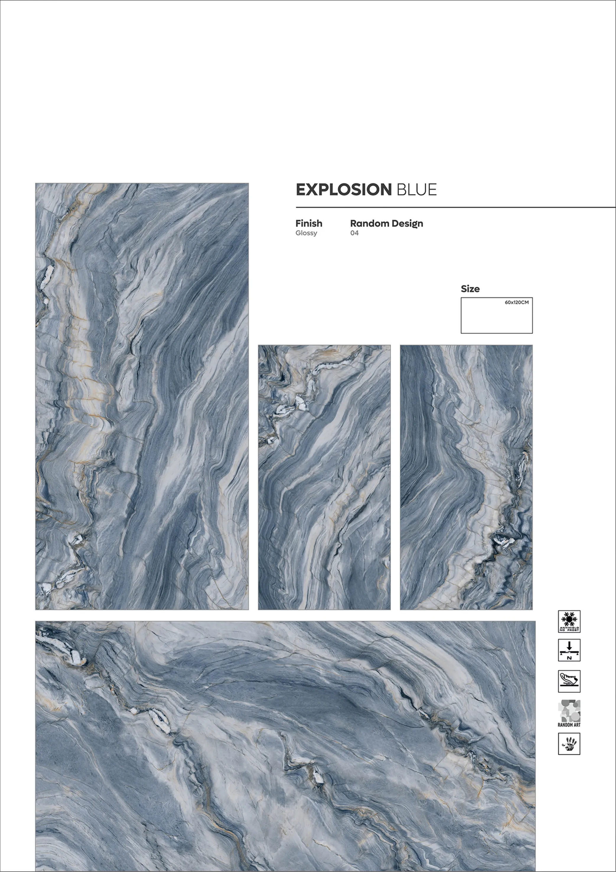 GLOSSY VOL 1 - Design 20 - 600x1200mm Glossy
