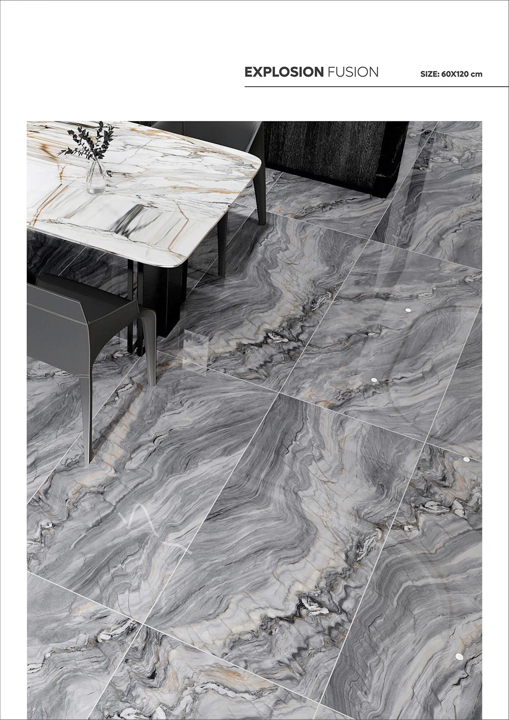 GLOSSY VOL 1 - Design 23 - 600x1200mm Glossy