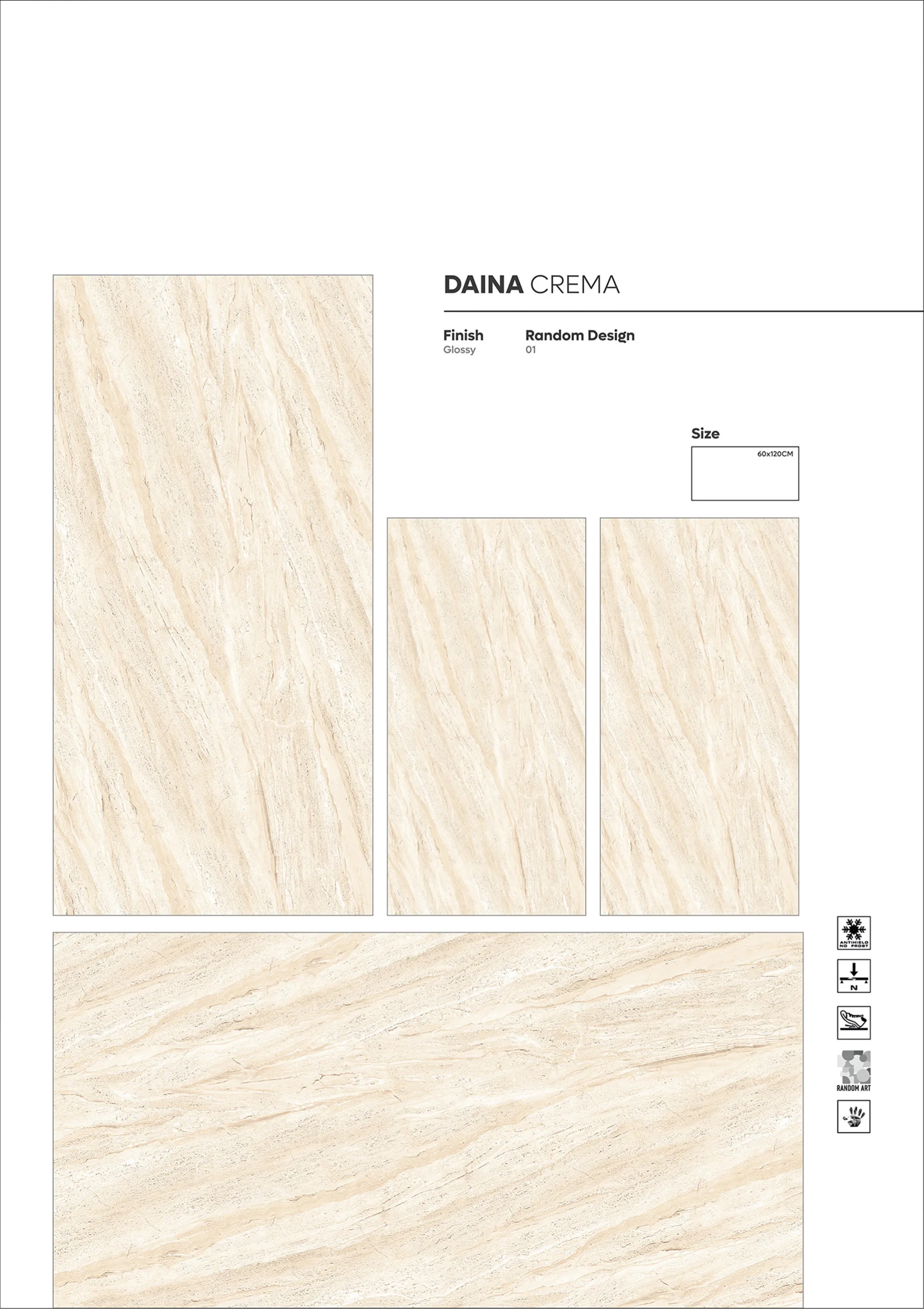 GLOSSY VOL 1 - Design 35 - 600x1200mm Glossy