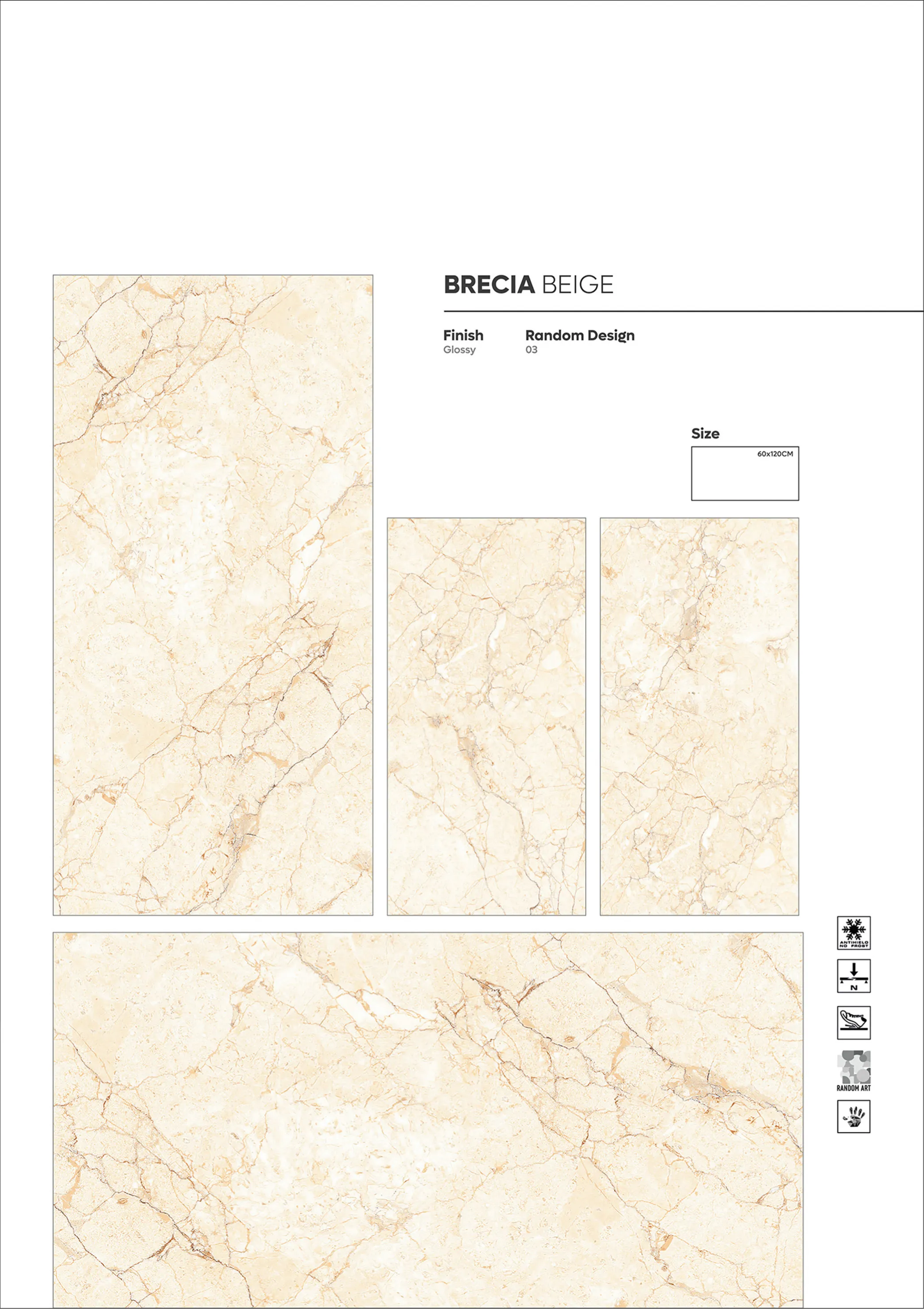 GLOSSY VOL 1 - Design 36 - 600x1200mm Glossy