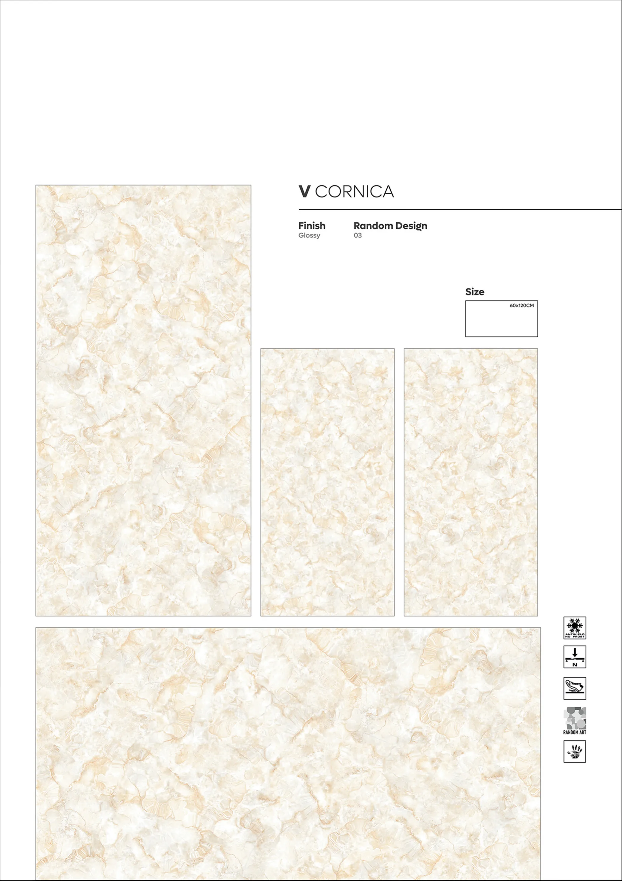 GLOSSY VOL 1 - Design 42 - 600x1200mm Glossy