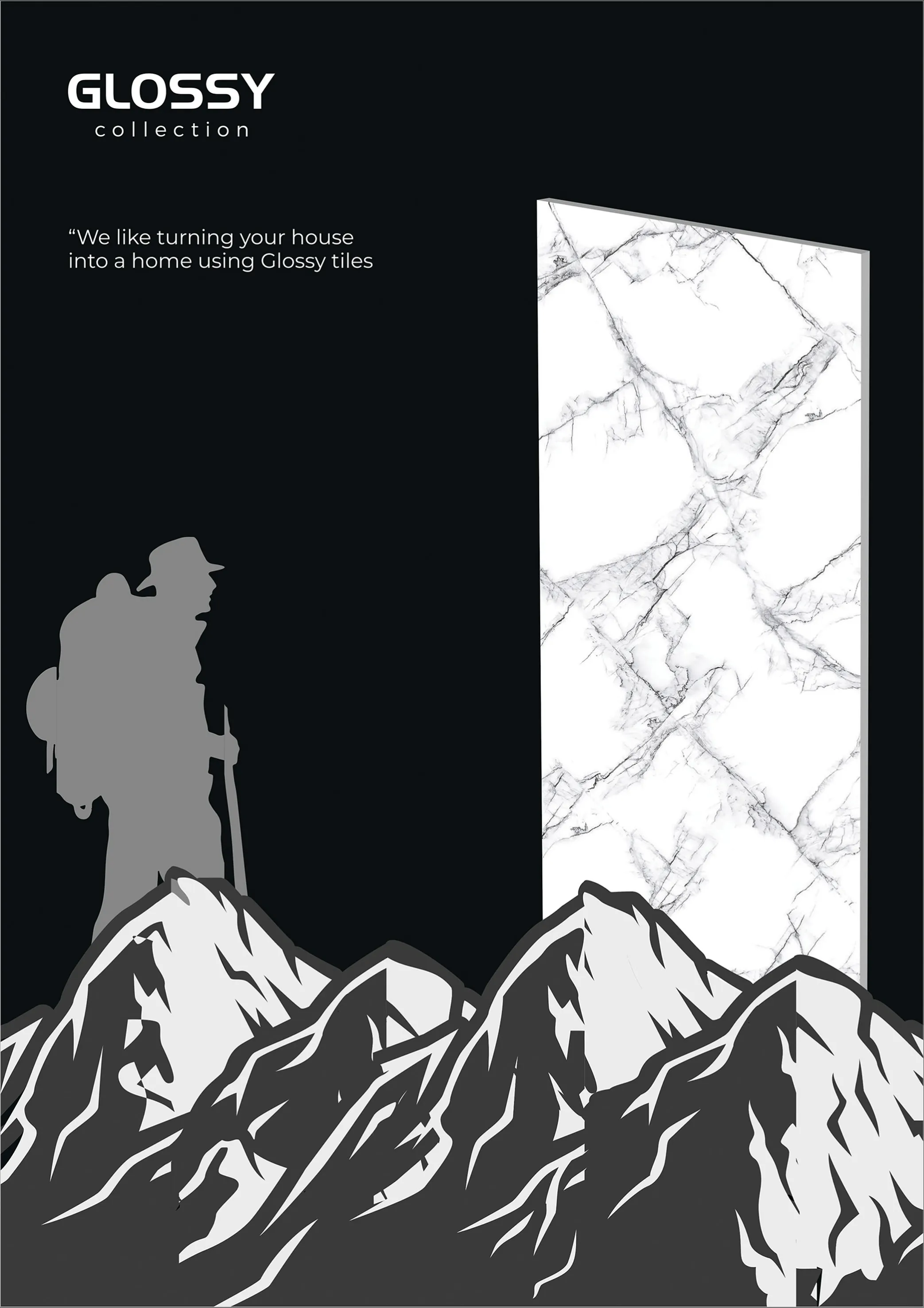 GLOSSY VOL 2 - Design 2 - 600x1200mm Glossy
