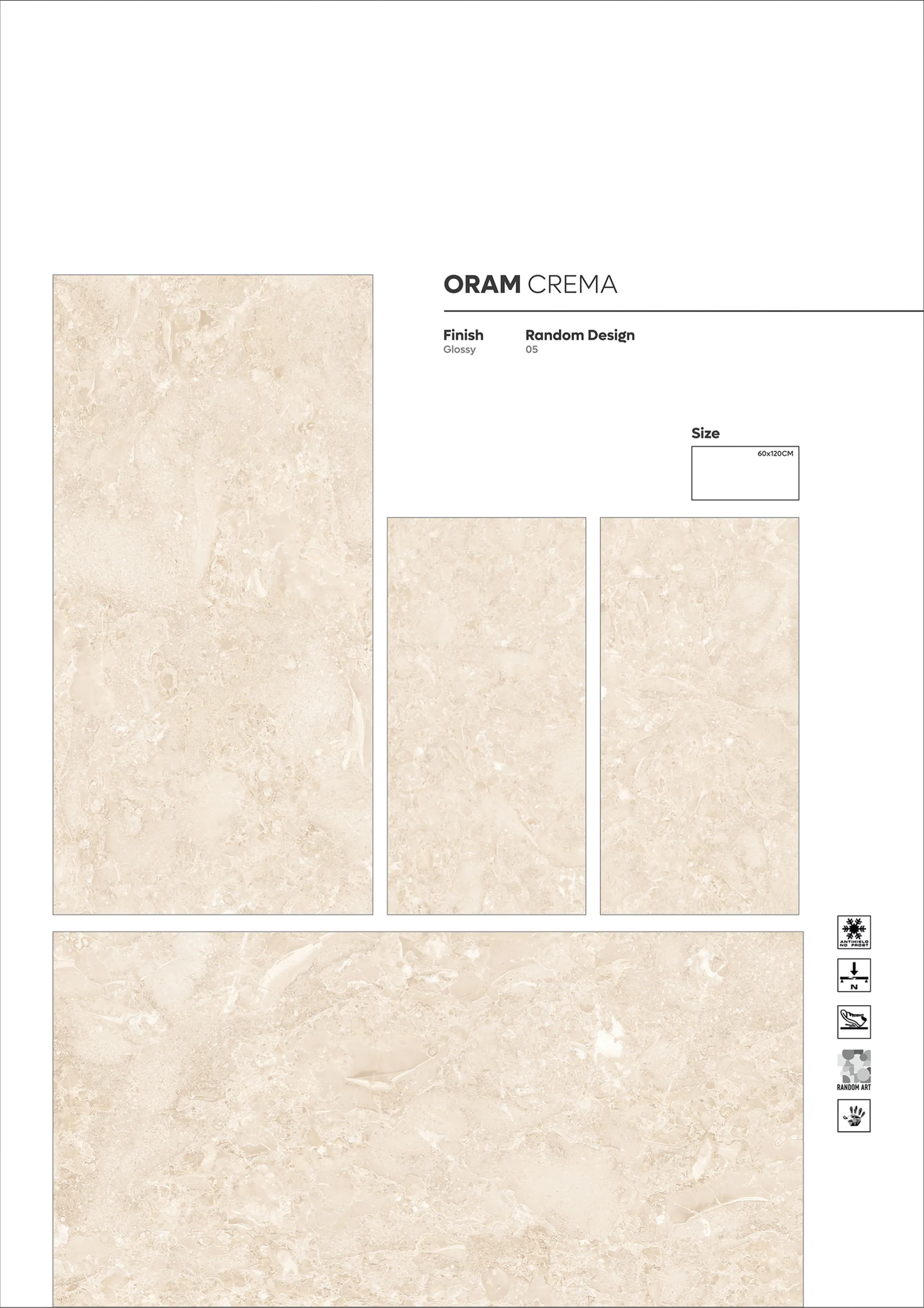 GLOSSY VOL 2 - Design 4 - 600x1200mm Glossy