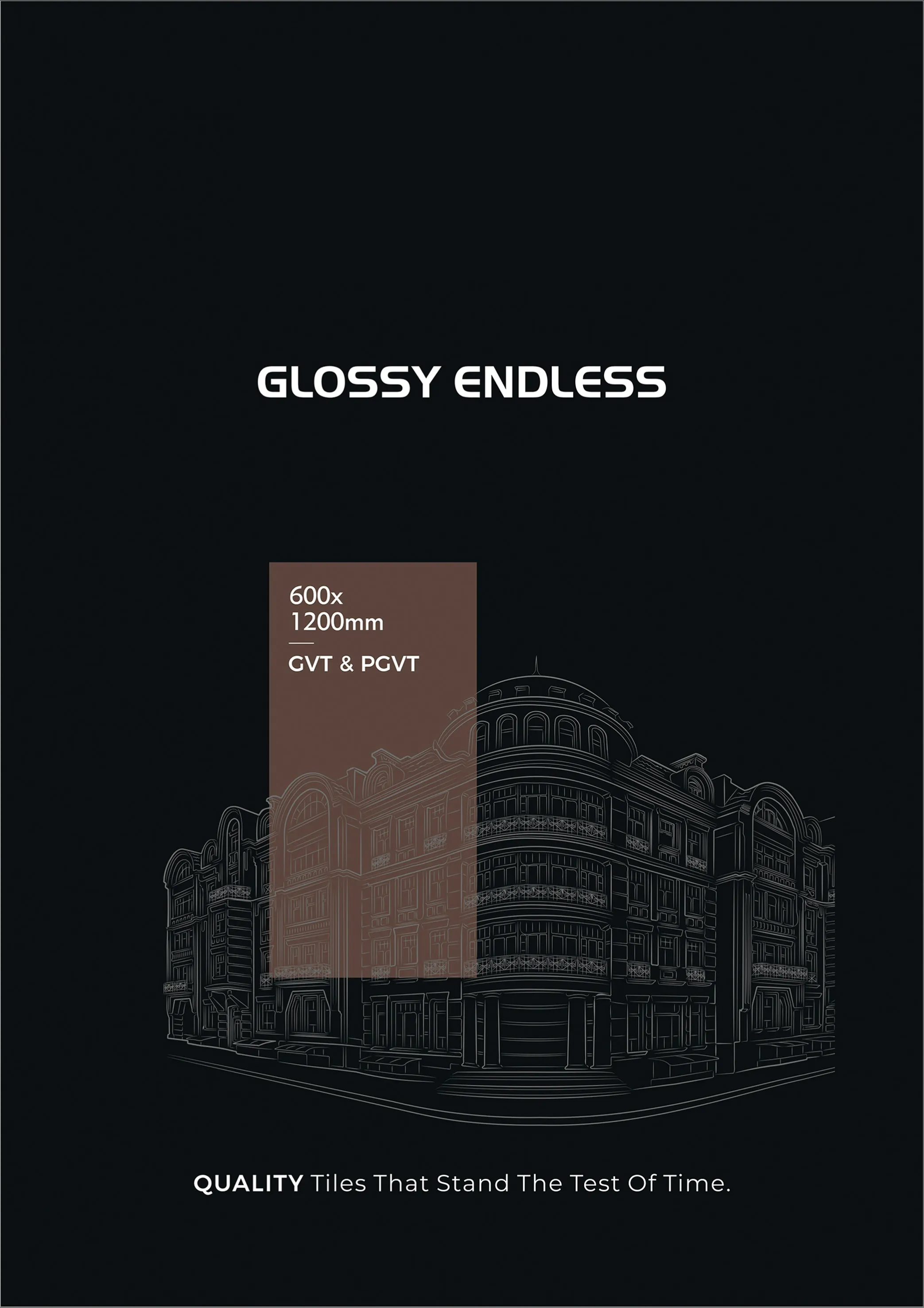 GOLDEN SERIES - Design 3 - 600x1200mm Golden