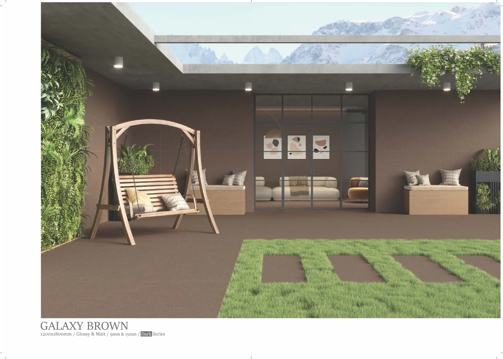 Graniti collection - Design 8 - 1200x1800mm Granite