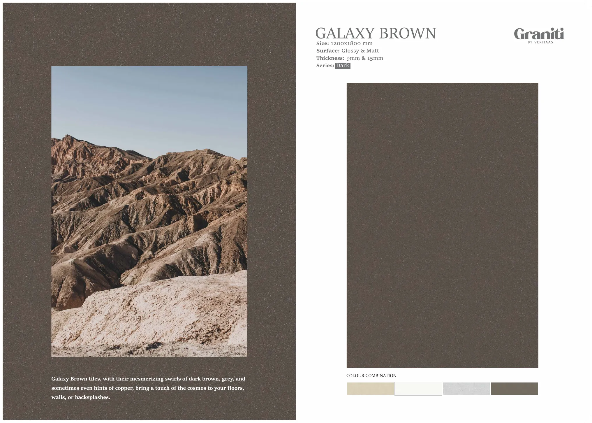 Graniti collection - Design 9 - 1200x1800mm Granite