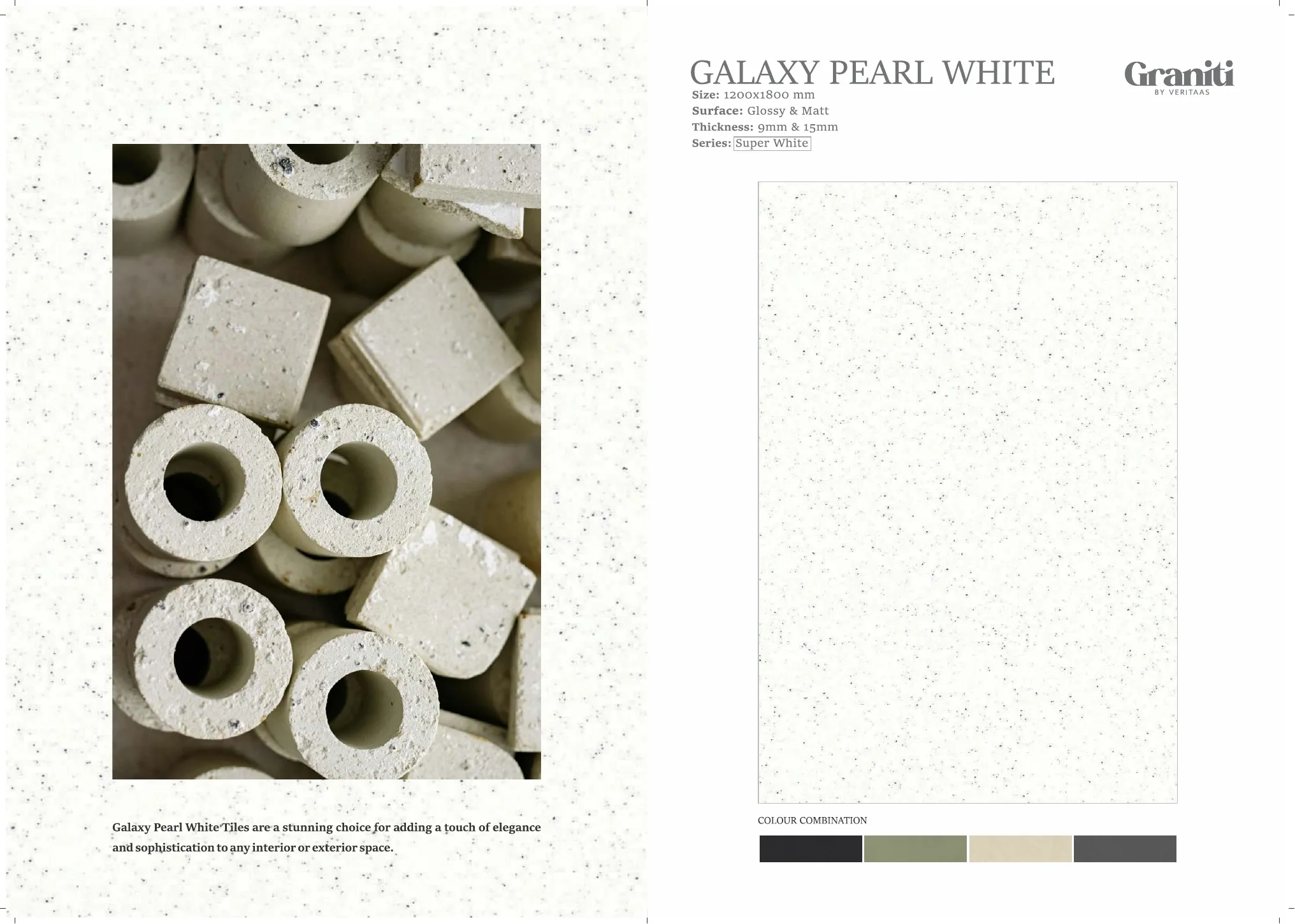 Graniti collection - Design 13 - 1200x1800mm Granite