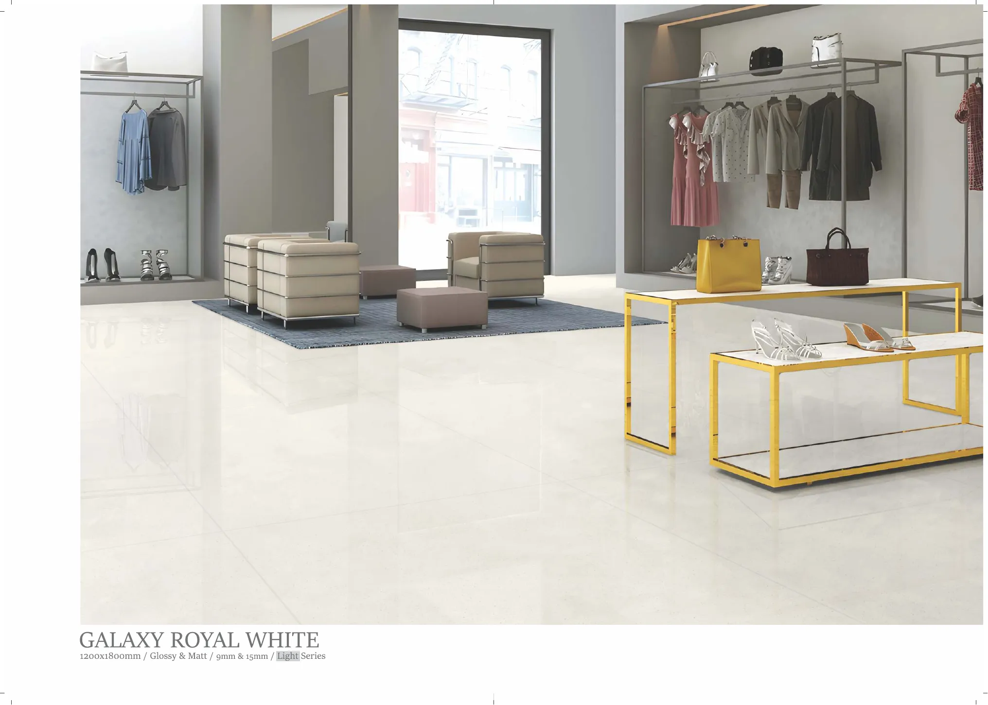 Graniti collection - Design 16 - 1200x1800mm Granite