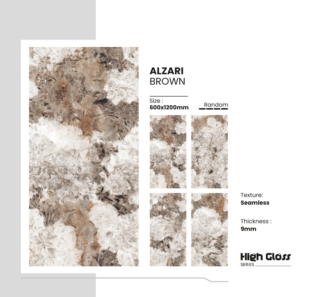 Highgloss Series Catalogue - Design 5 - 600x1200mm High Gloss