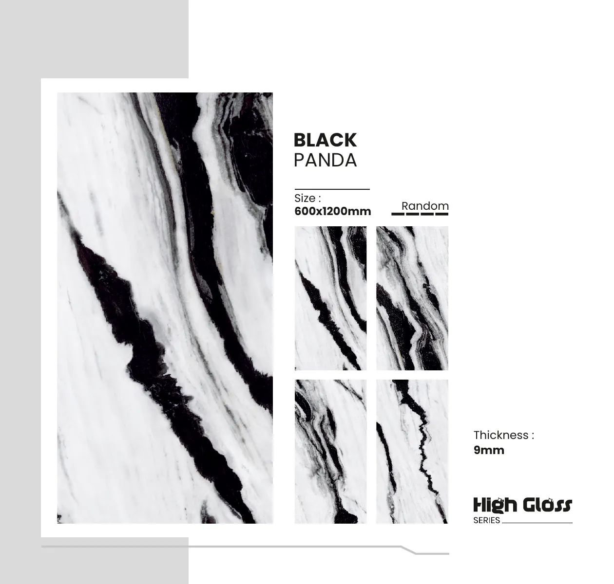 Highgloss Series Catalogue - Design 7 - 600x1200mm High Gloss