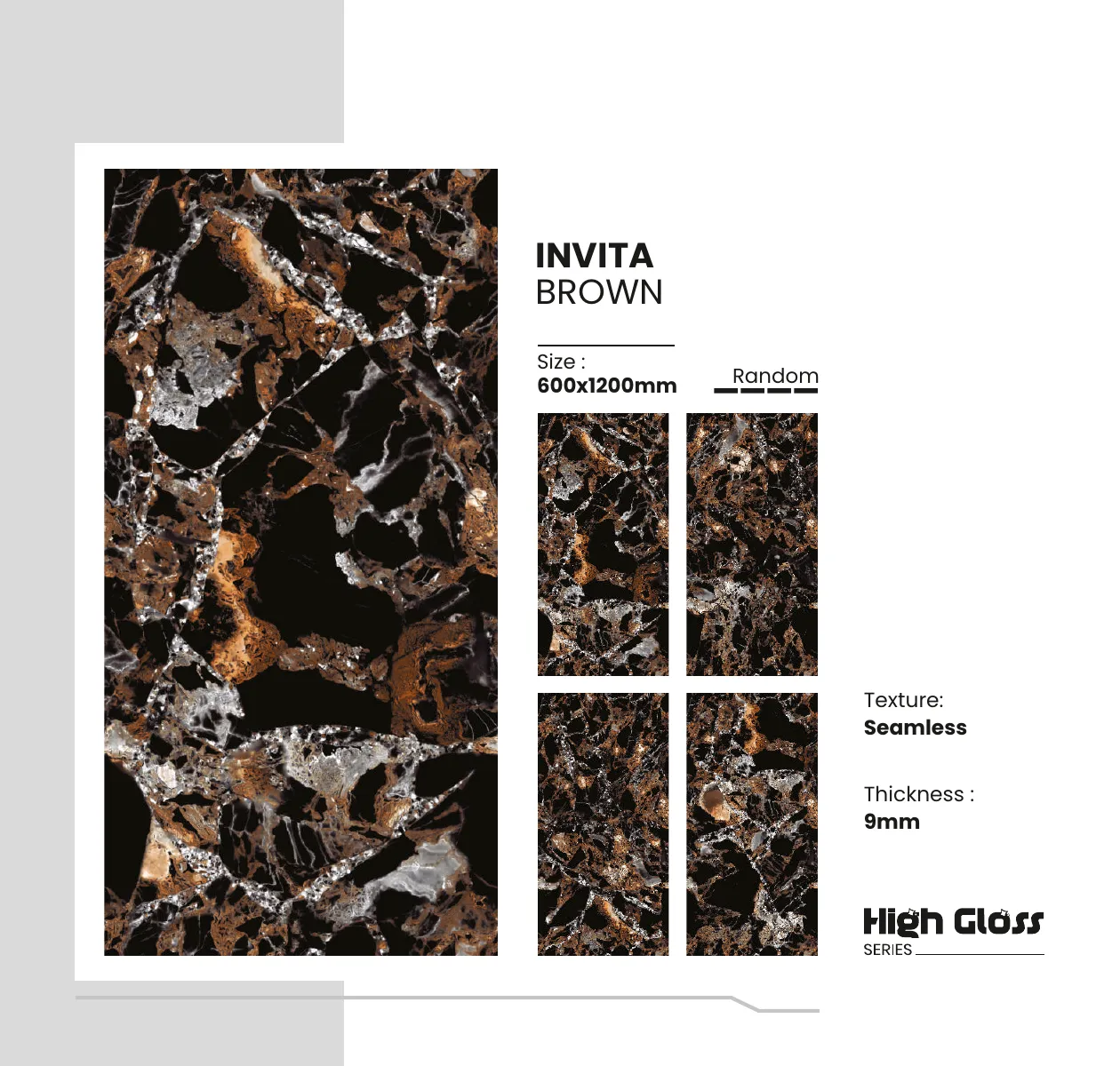 Highgloss Series Catalogue - Design 14 - 600x1200mm High Gloss