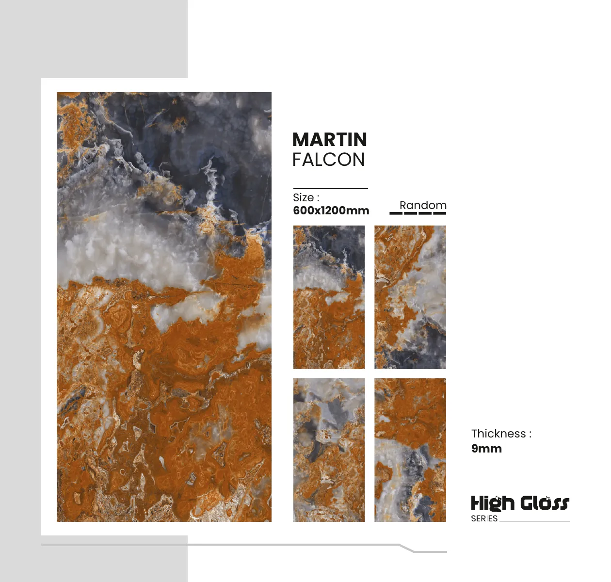 Highgloss Series Catalogue - Design 15 - 600x1200mm High Gloss