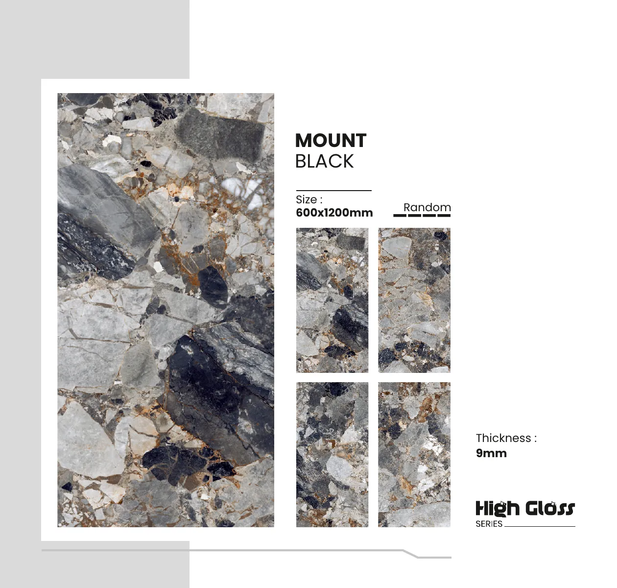 Highgloss Series Catalogue - Design 19 - 600x1200mm High Gloss