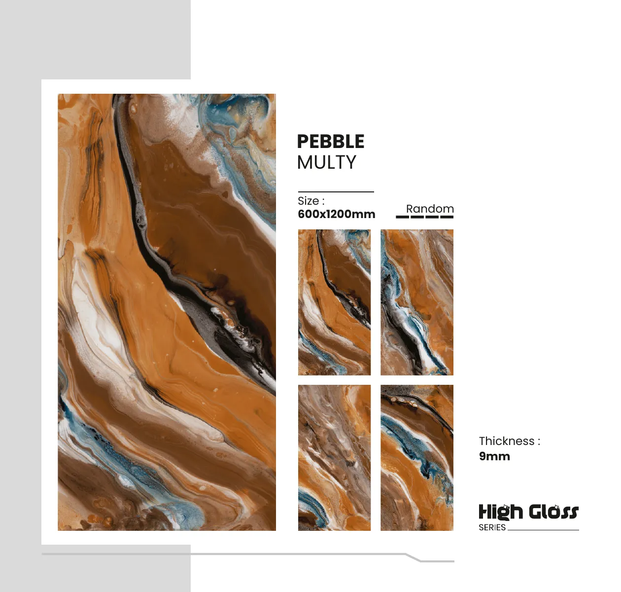 Highgloss Series Catalogue - Design 21 - 600x1200mm High Gloss