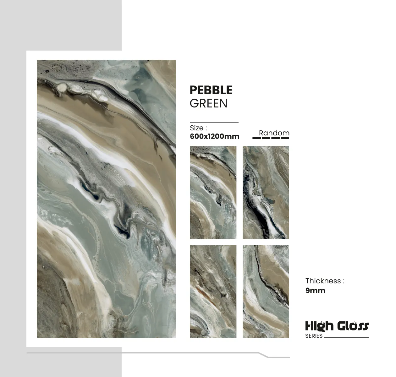 Highgloss Series Catalogue - Design 22 - 600x1200mm High Gloss