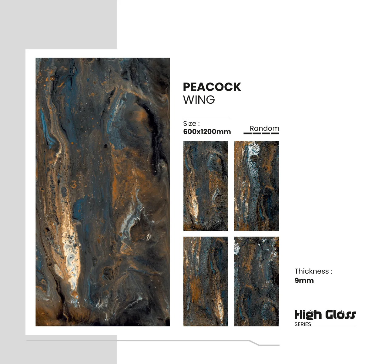 Highgloss Series Catalogue - Design 24 - 600x1200mm High Gloss