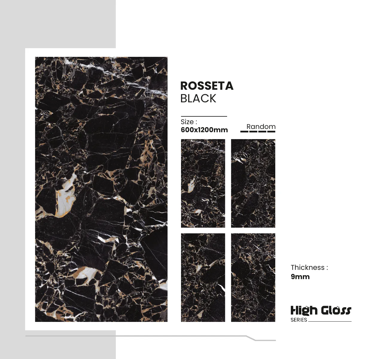 Highgloss Series Catalogue - Design 25 - 600x1200mm High Gloss