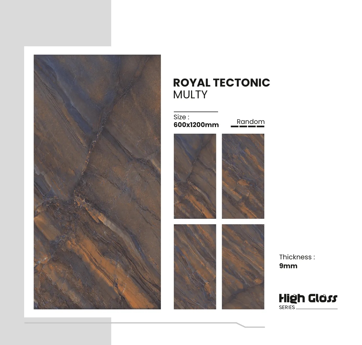 Highgloss Series Catalogue - Design 27 - 600x1200mm High Gloss