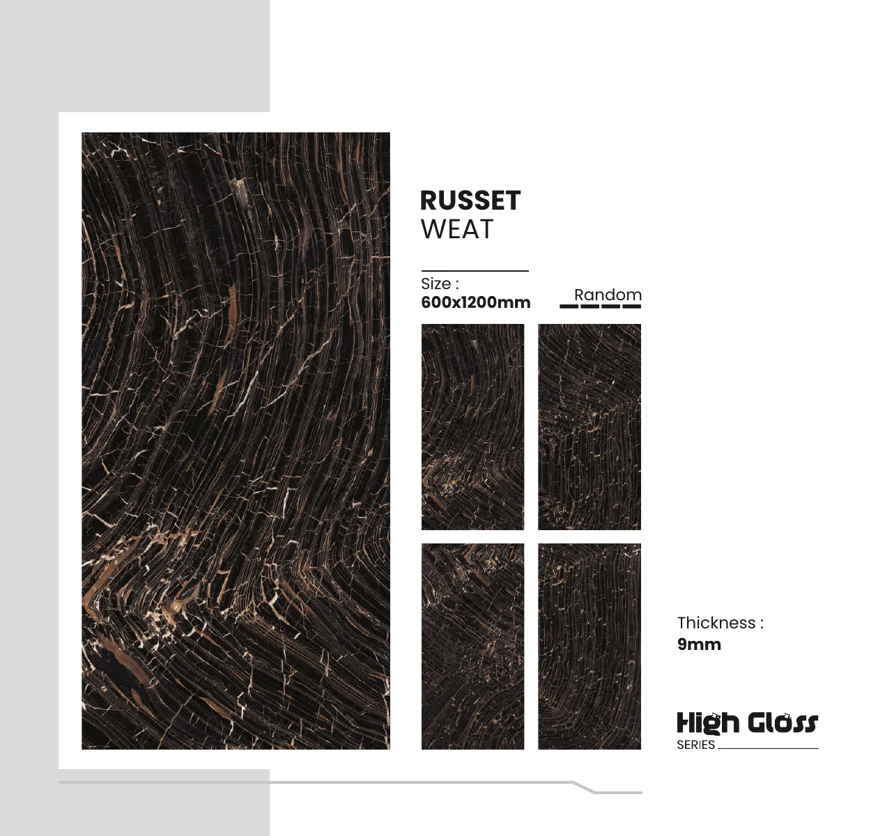 Highgloss Series Catalogue - Design 28 - 600x1200mm High Gloss