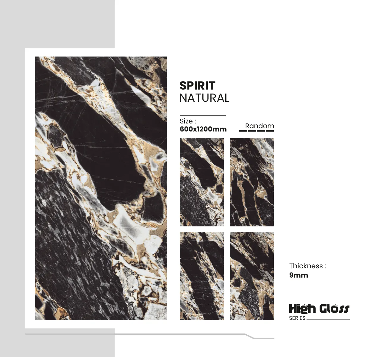 Highgloss Series Catalogue - Design 31 - 600x1200mm High Gloss