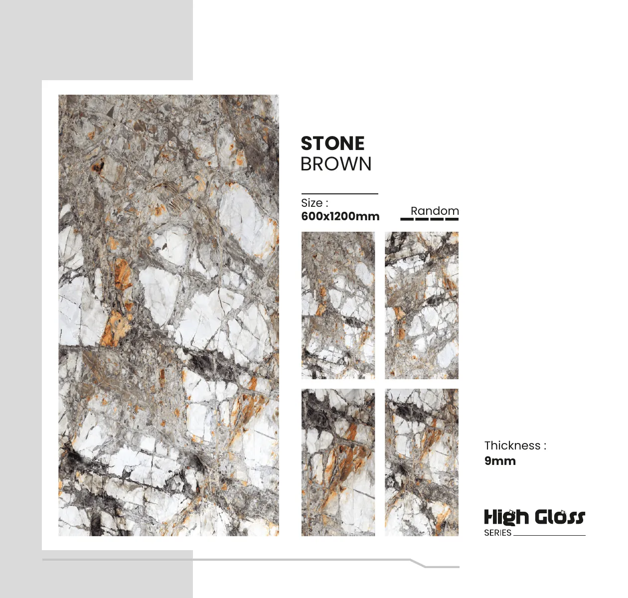 Highgloss Series Catalogue - Design 32 - 600x1200mm High Gloss