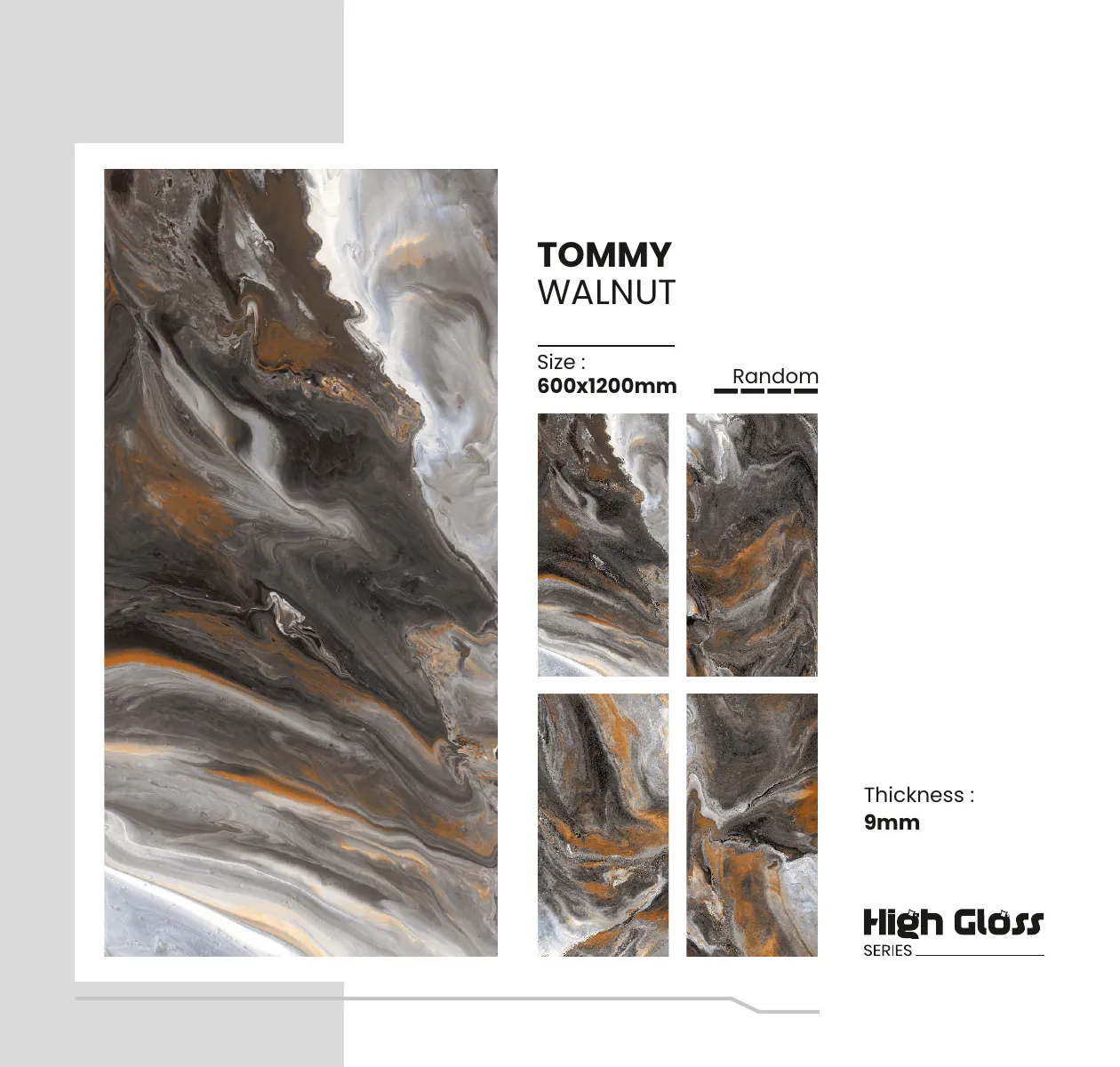 Highgloss Series Catalogue - Design 33 - 600x1200mm High Gloss