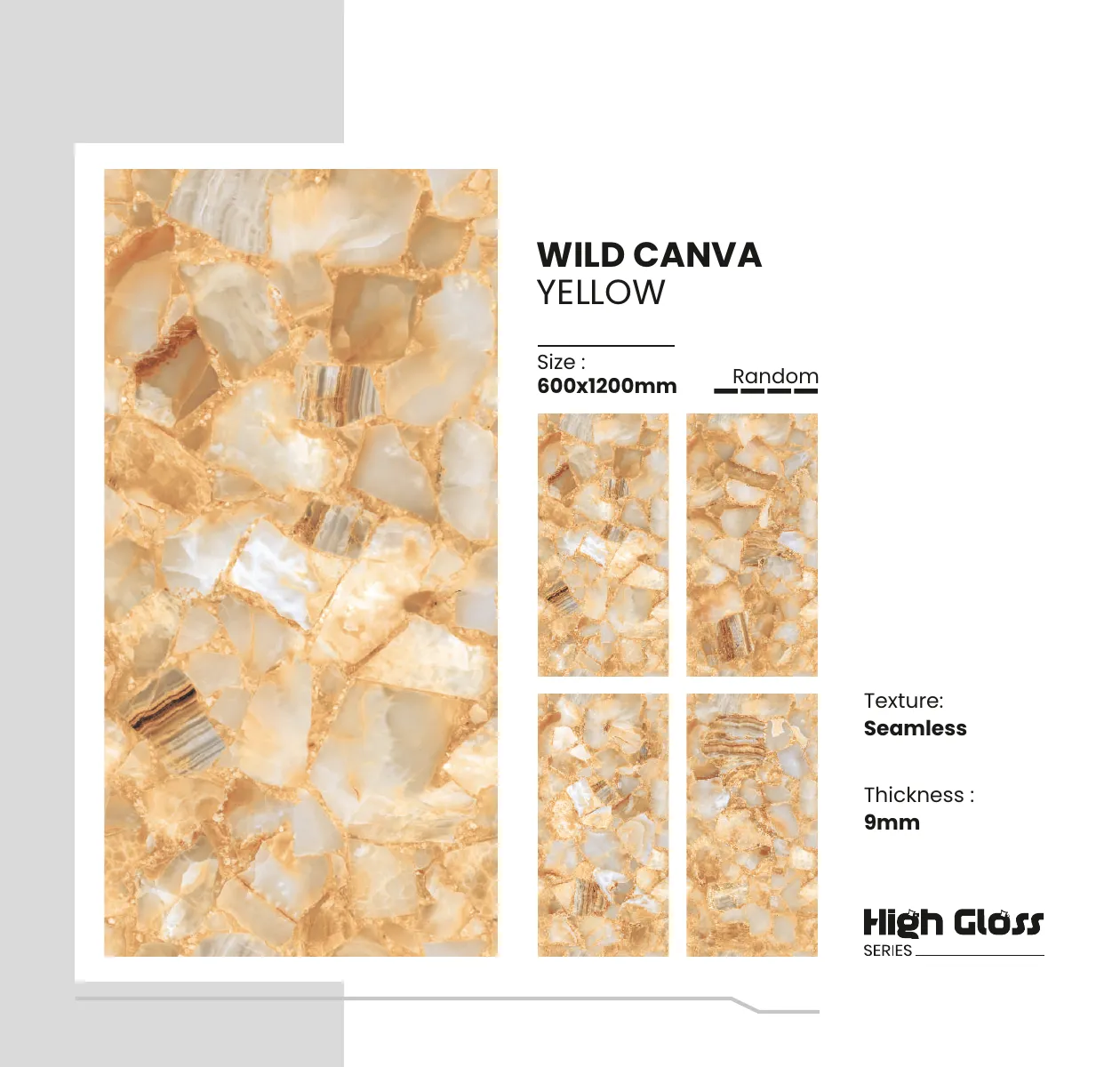 Highgloss Series Catalogue - Design 36 - 600x1200mm High Gloss