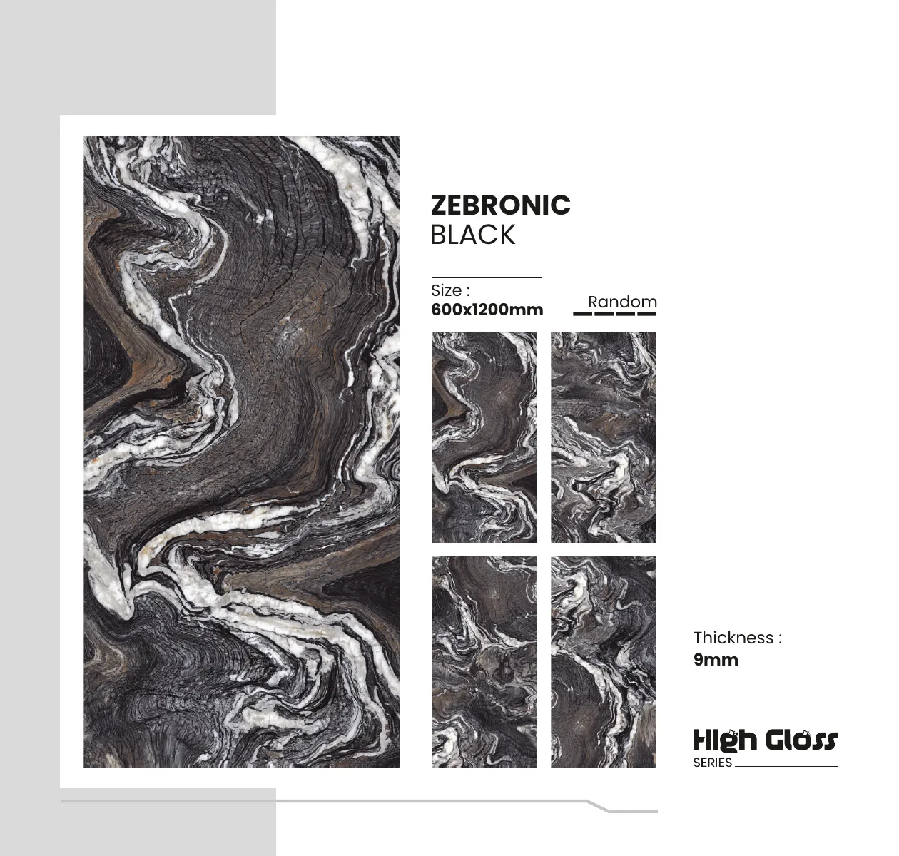 Highgloss Series Catalogue - Design 38 - 600x1200mm High Gloss