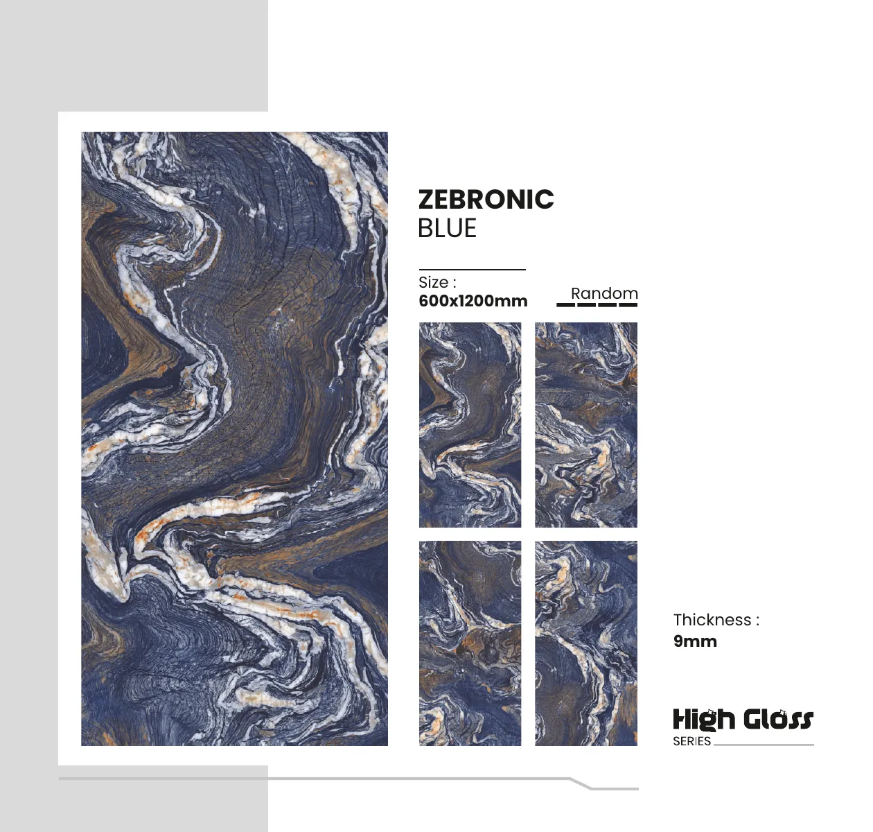 Highgloss Series Catalogue - Design 39 - 600x1200mm High Gloss
