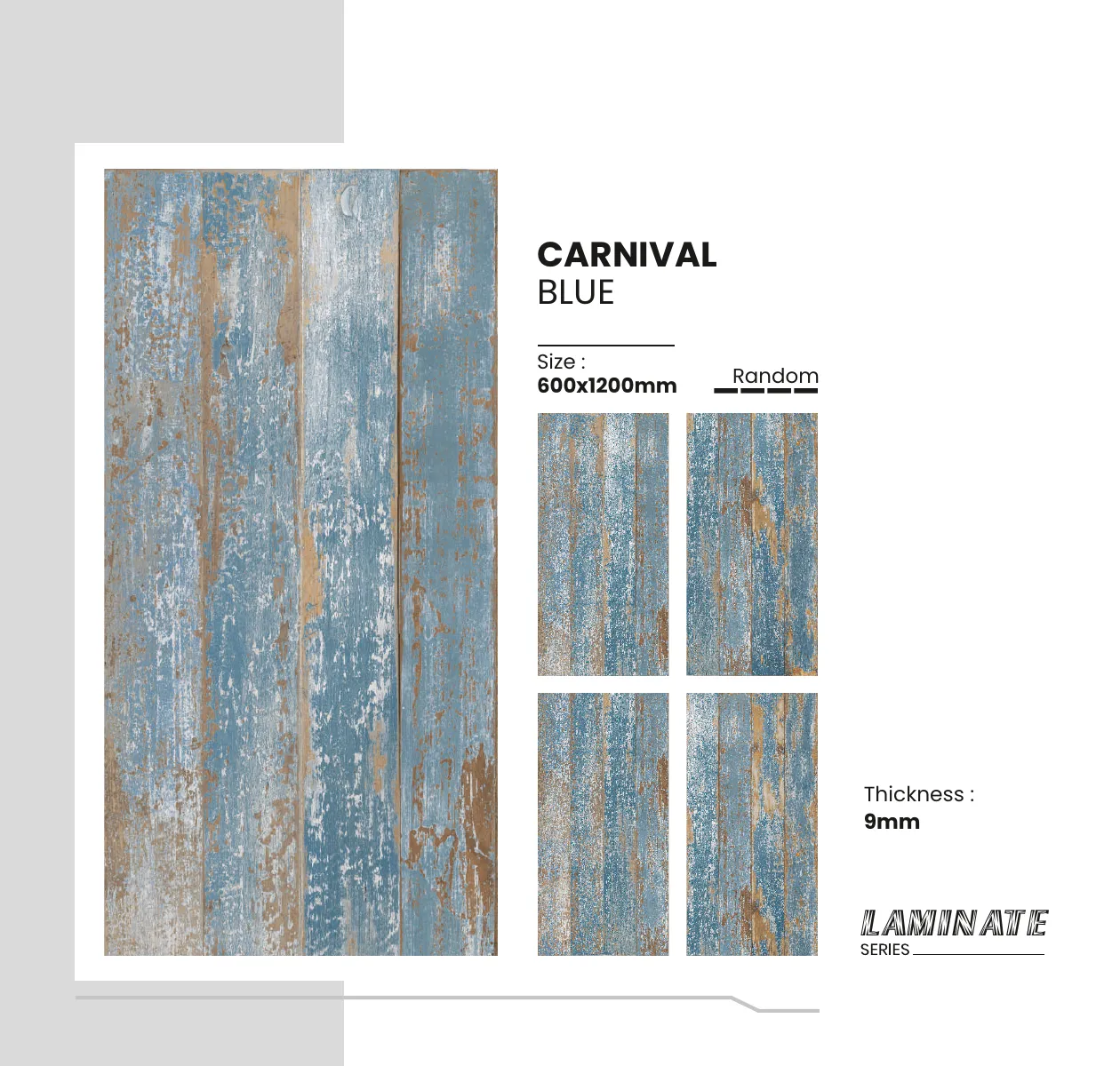 Laminate Series Catalogue - Design 9 - 600x1200mm Laminate