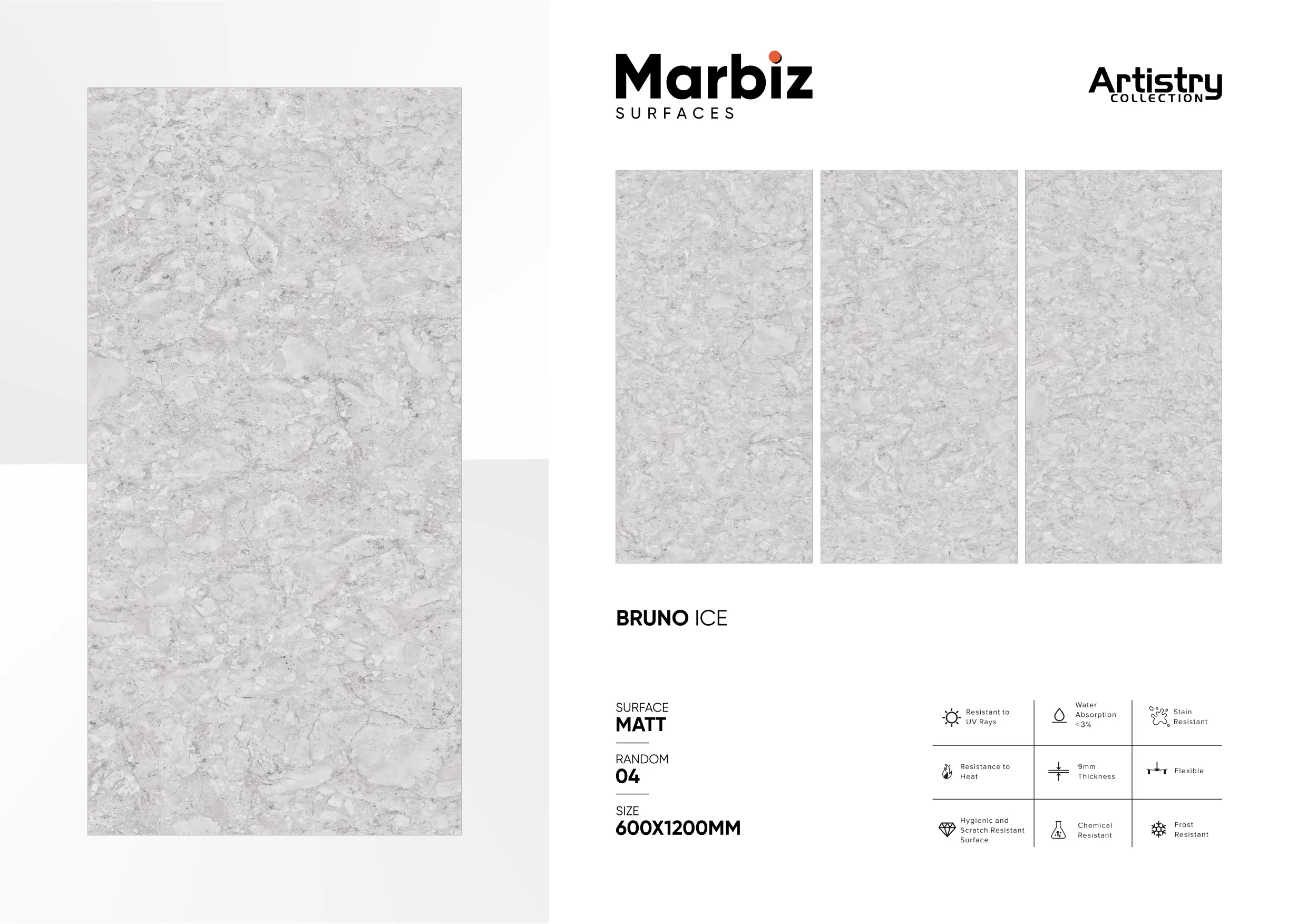 Artistry 600x1200mm Matt - Design 27 - 600x1200mm Matt