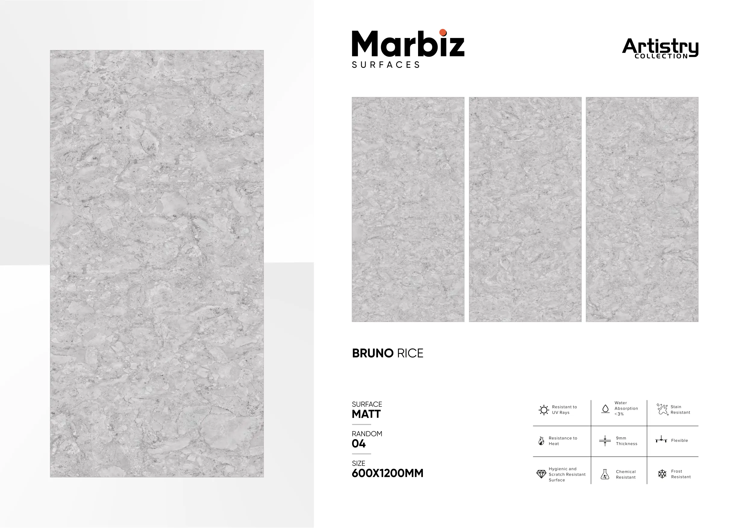 Artistry 600x1200mm Matt - Design 29 - 600x1200mm Matt