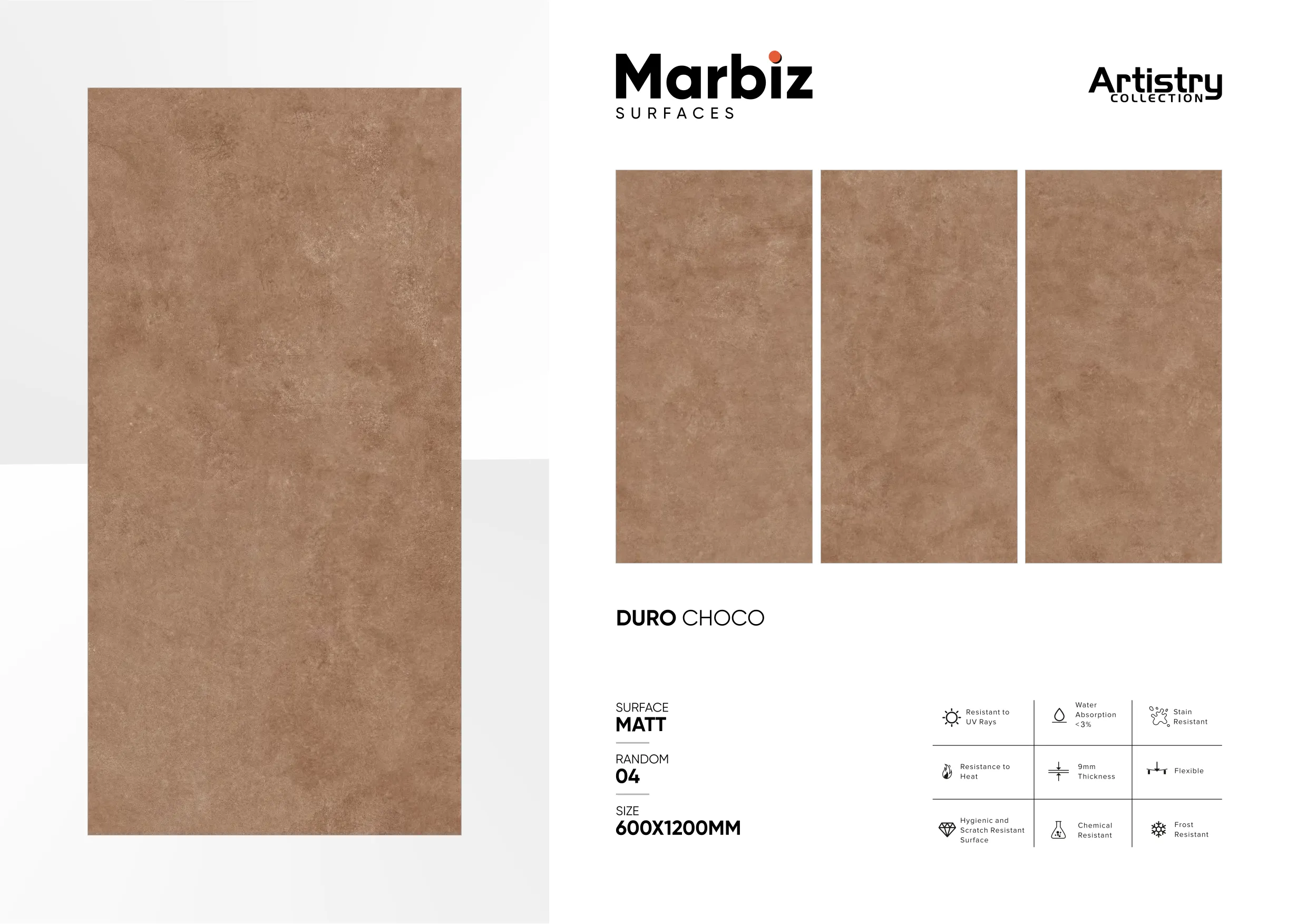Artistry 600x1200mm Matt - Design 67 - 600x1200mm Matt