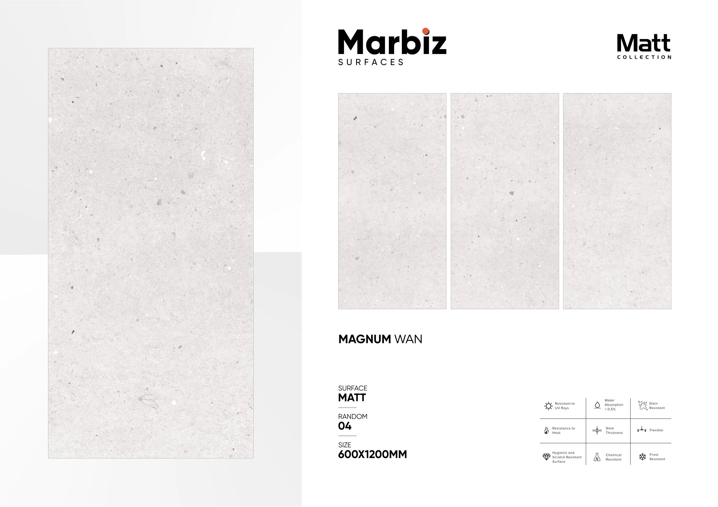 Artistry 600x1200mm Matt - Design 89 - 600x1200mm Matt
