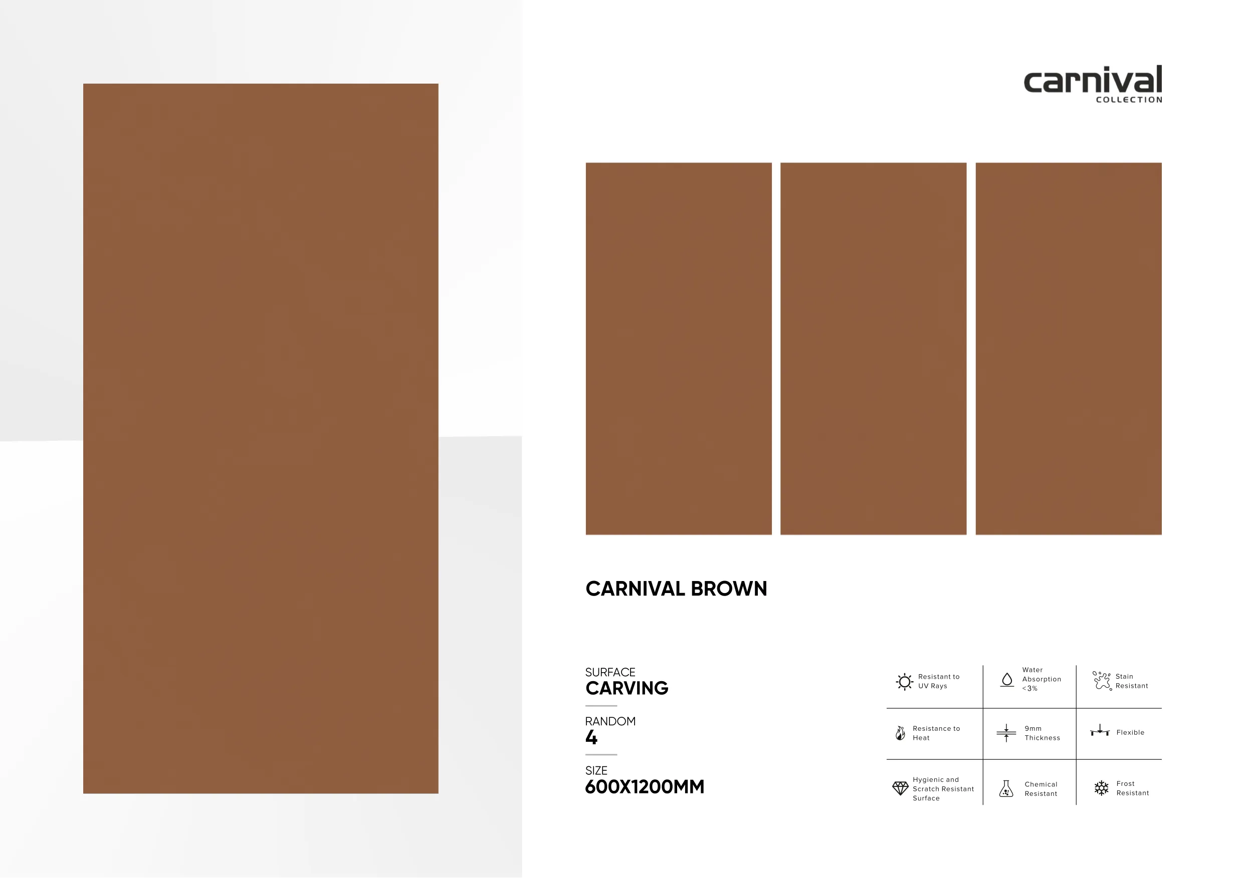 CARNIVAL Collection 600x1200mm - Design 9 - 600x1200mm Glossy