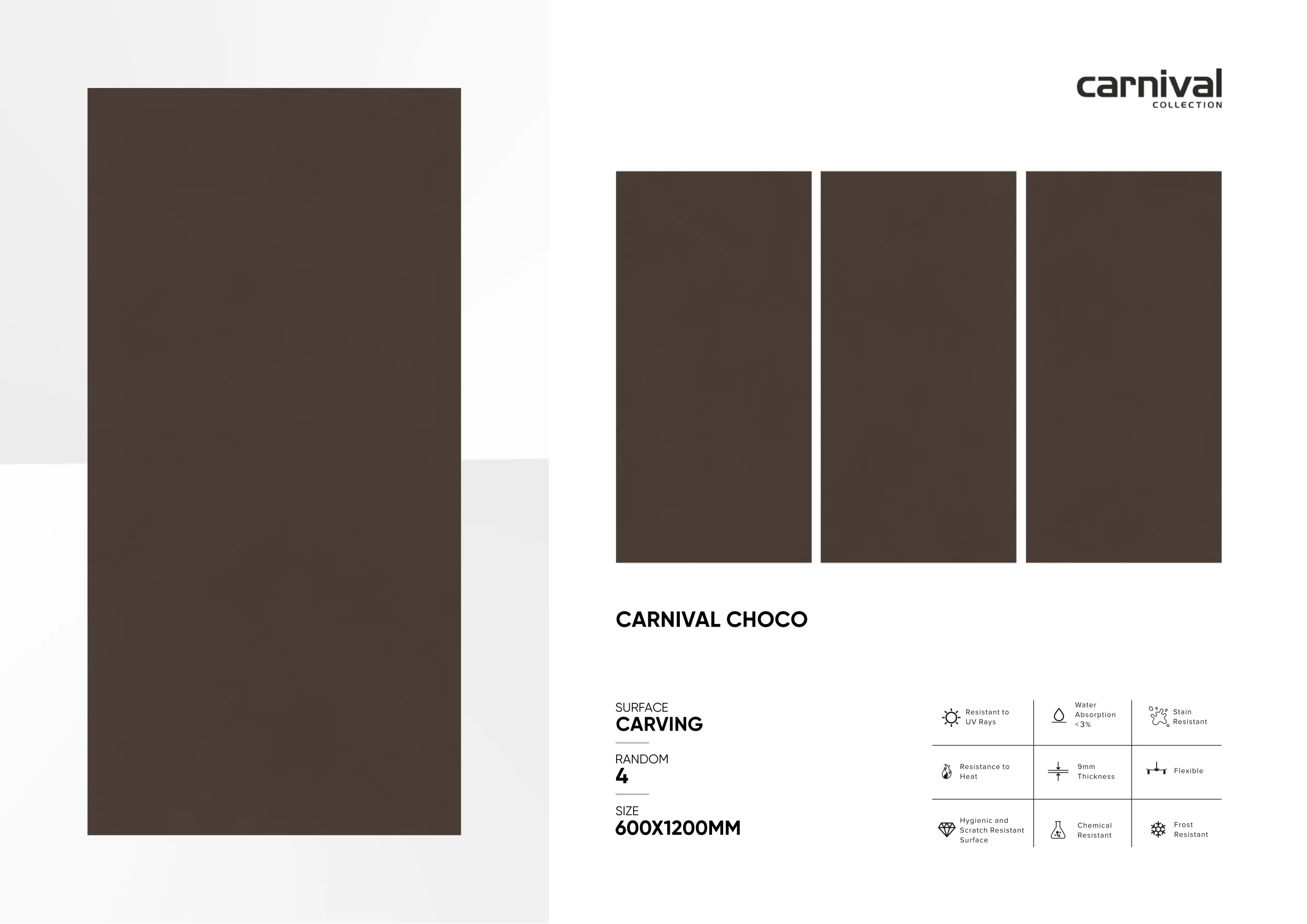 CARNIVAL Collection 600x1200mm - Design 11 - 600x1200mm Glossy