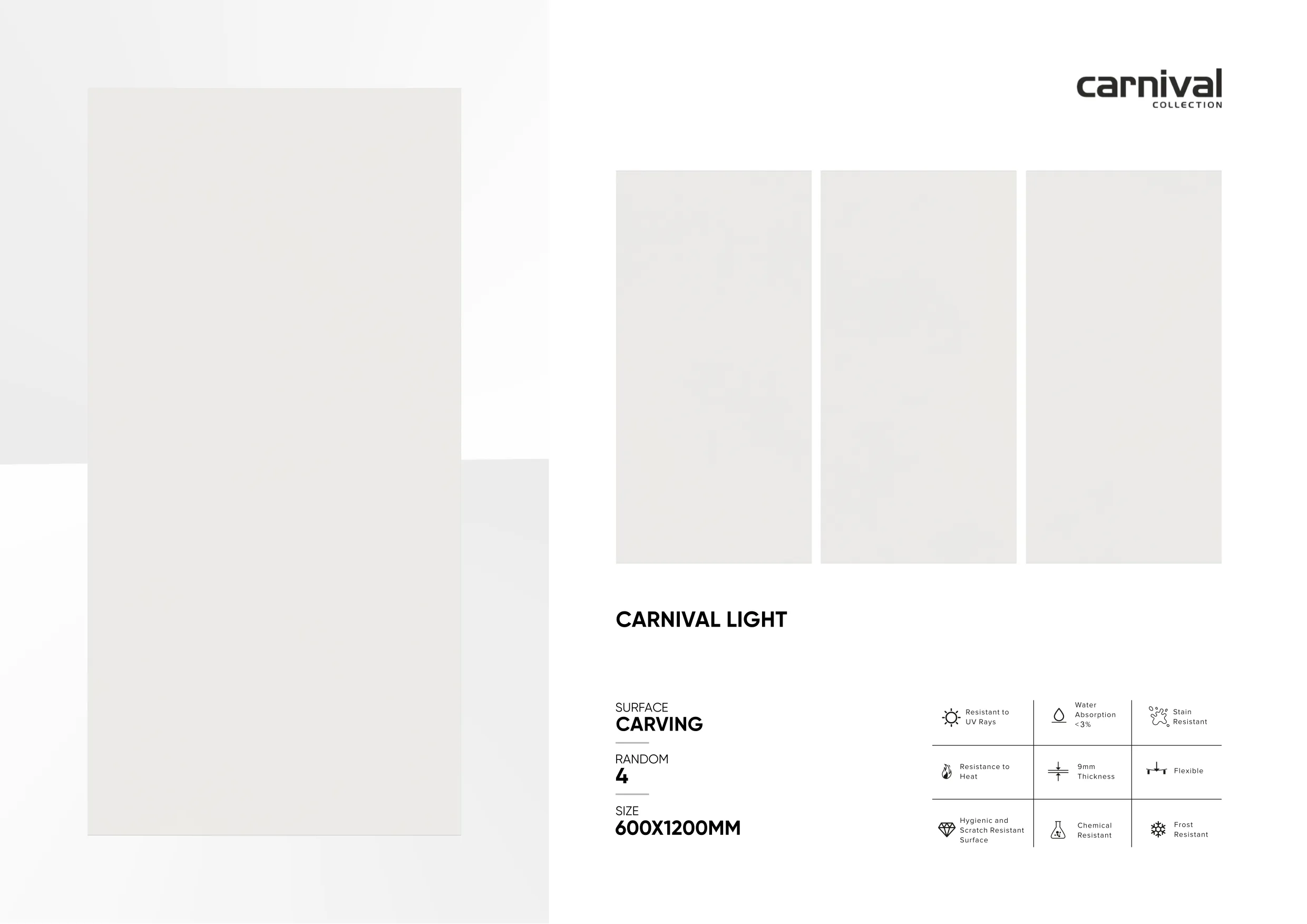CARNIVAL Collection 600x1200mm - Design 17 - 600x1200mm Glossy