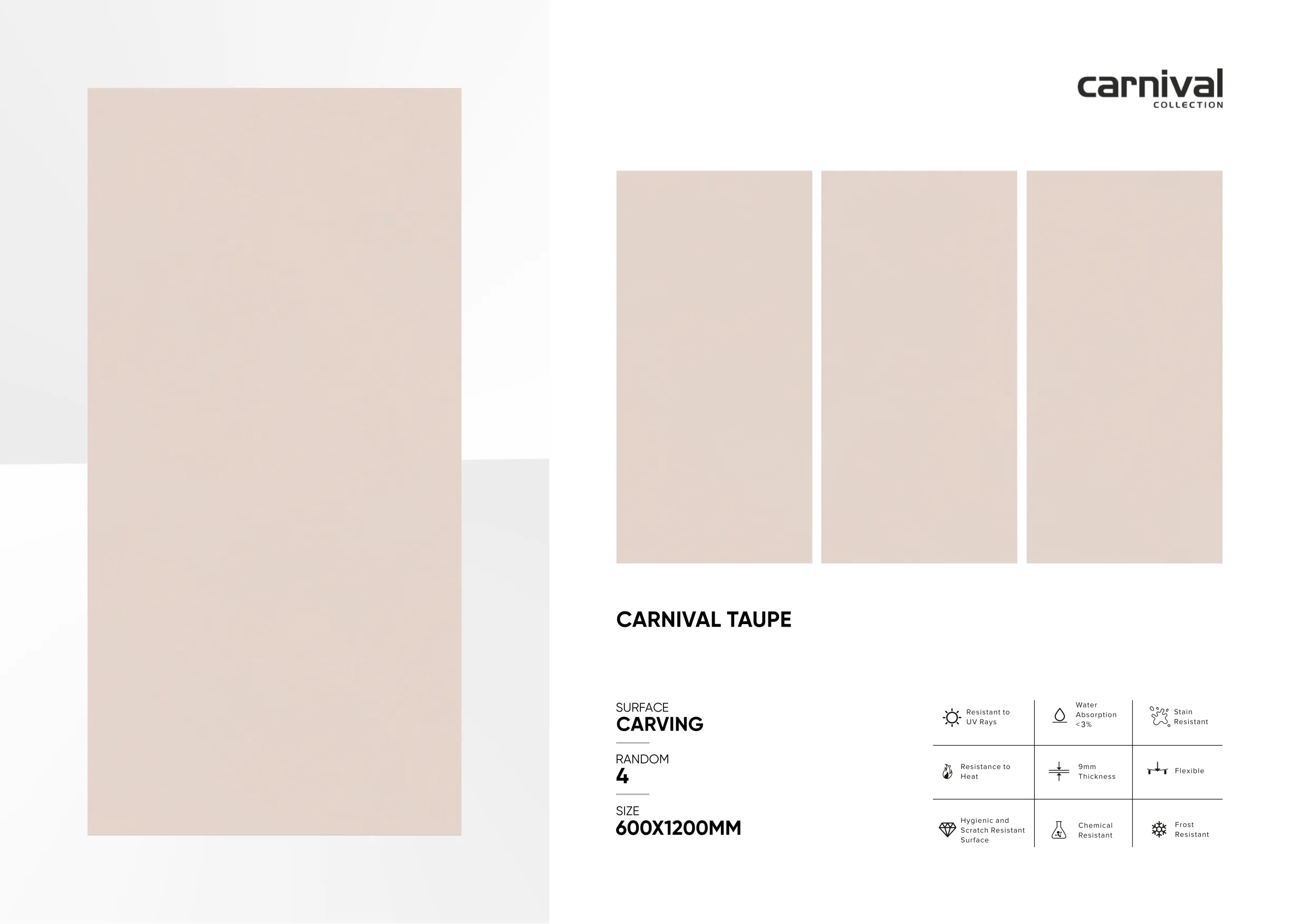 CARNIVAL Collection 600x1200mm - Design 19 - 600x1200mm Glossy