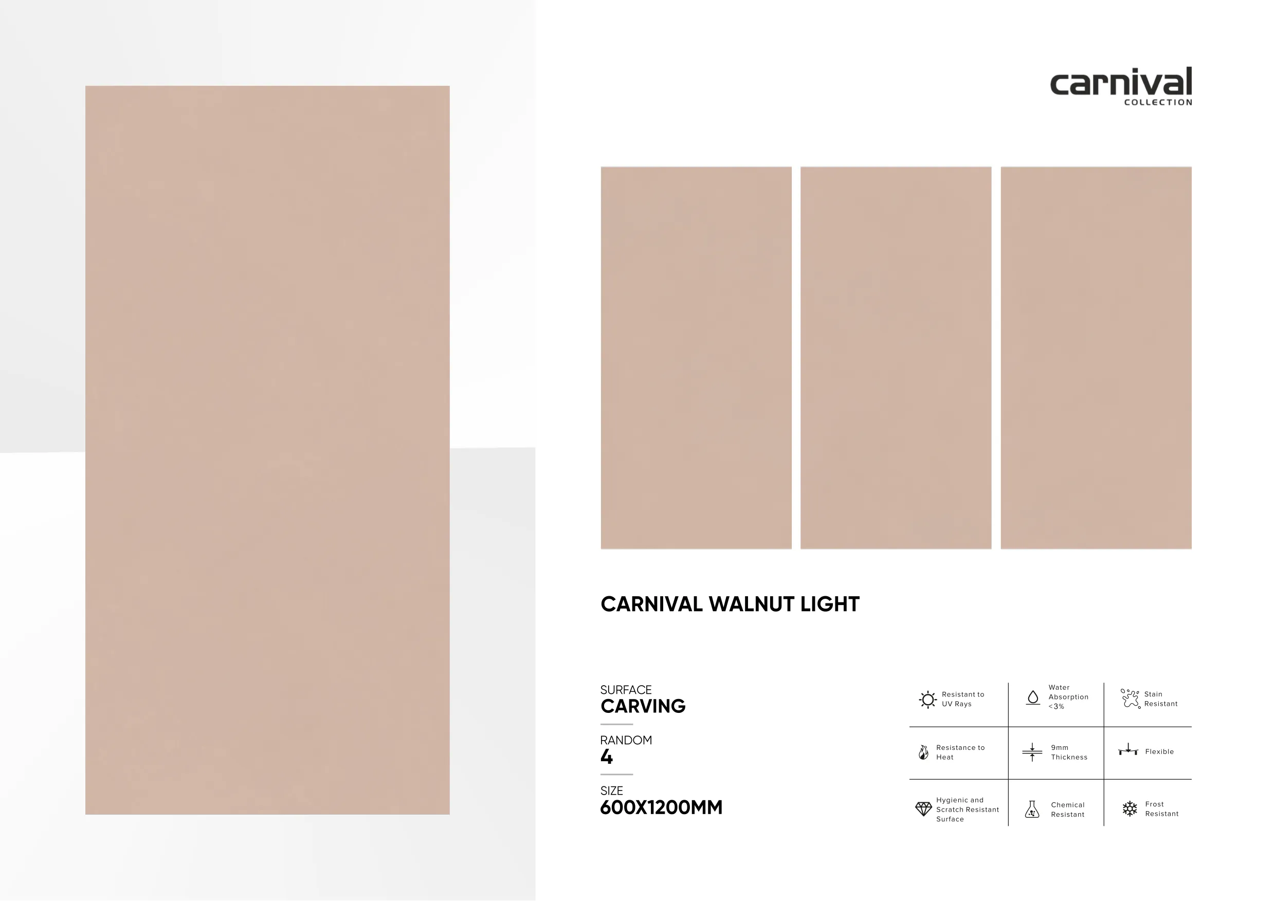 CARNIVAL Collection 600x1200mm - Design 21 - 600x1200mm Glossy
