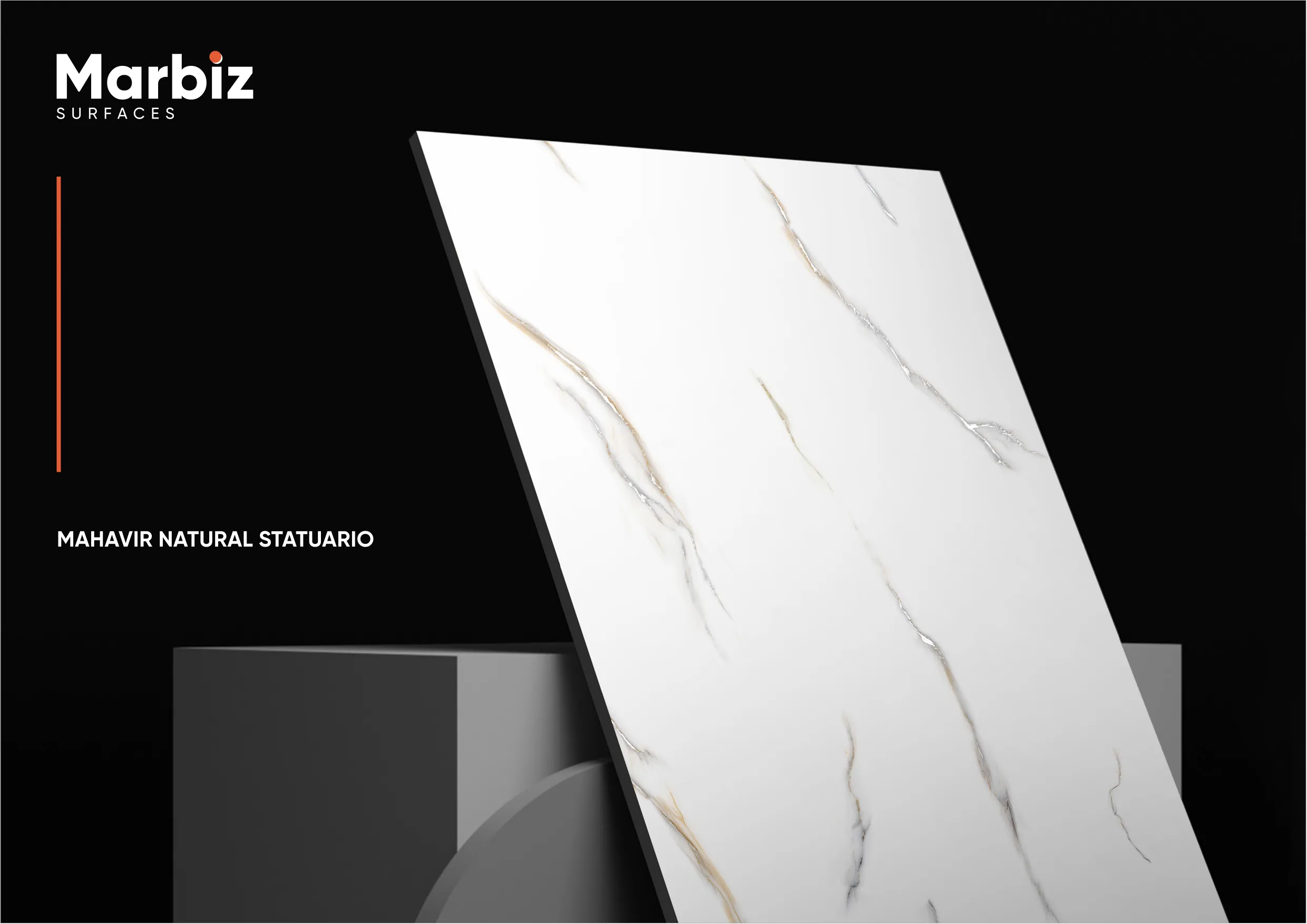 Crafte 600x1200mm White Carving - Design 75 - 600x1200mm Carving